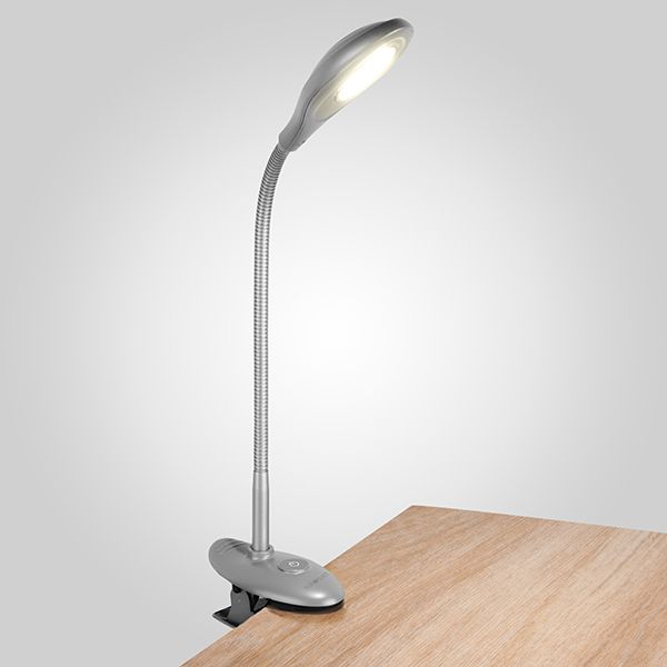 Настольная лампа на прищепке Eurosvet SMART 90198/1 серебристый. Фото 6