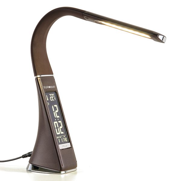 Светодиодная настольная лампа  ELARA 90202/1 коричневый. Фото 3