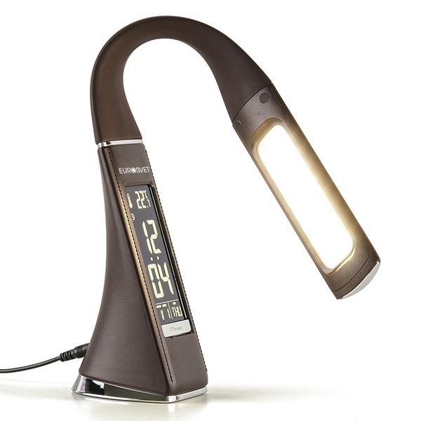 Светодиодная настольная лампа  ELARA 90202/1 коричневый. Фото 4