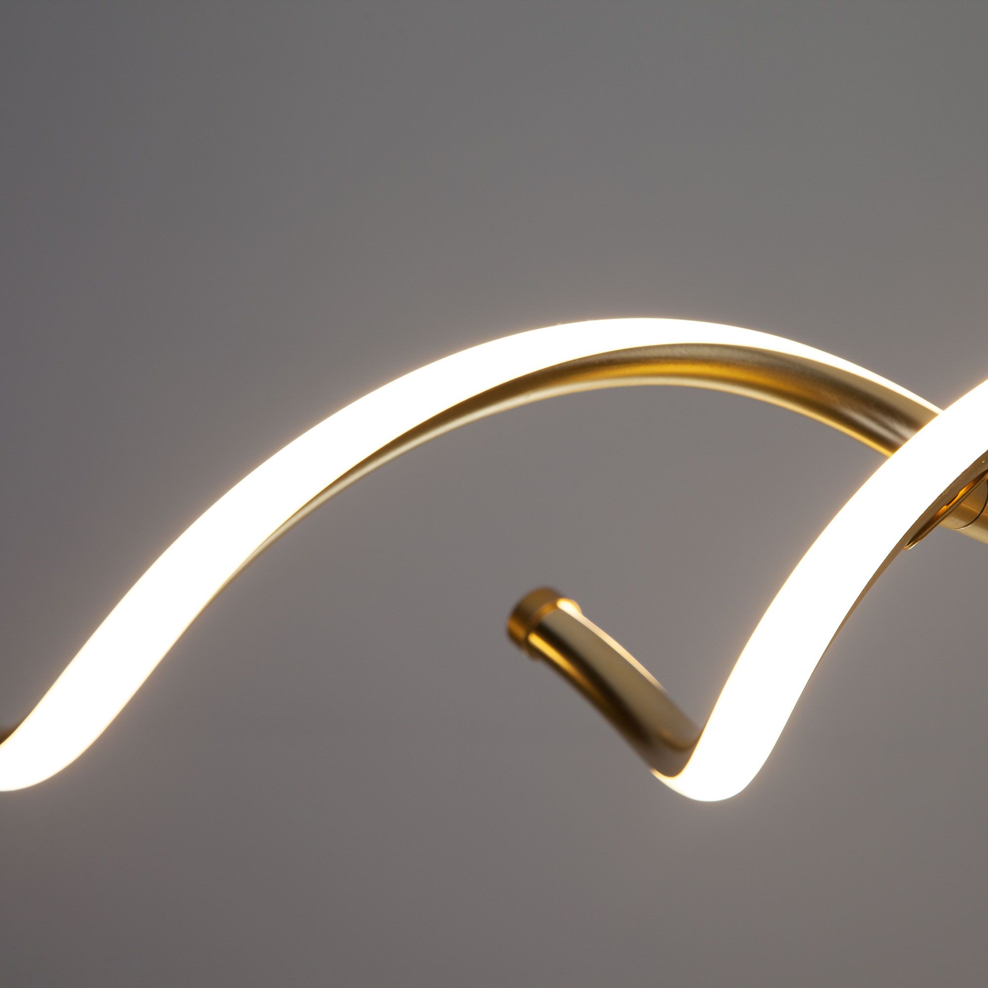 Светодиодный подвесной светильник Eurosvet Leavi 90074/1 патинированное золото. Фото 6