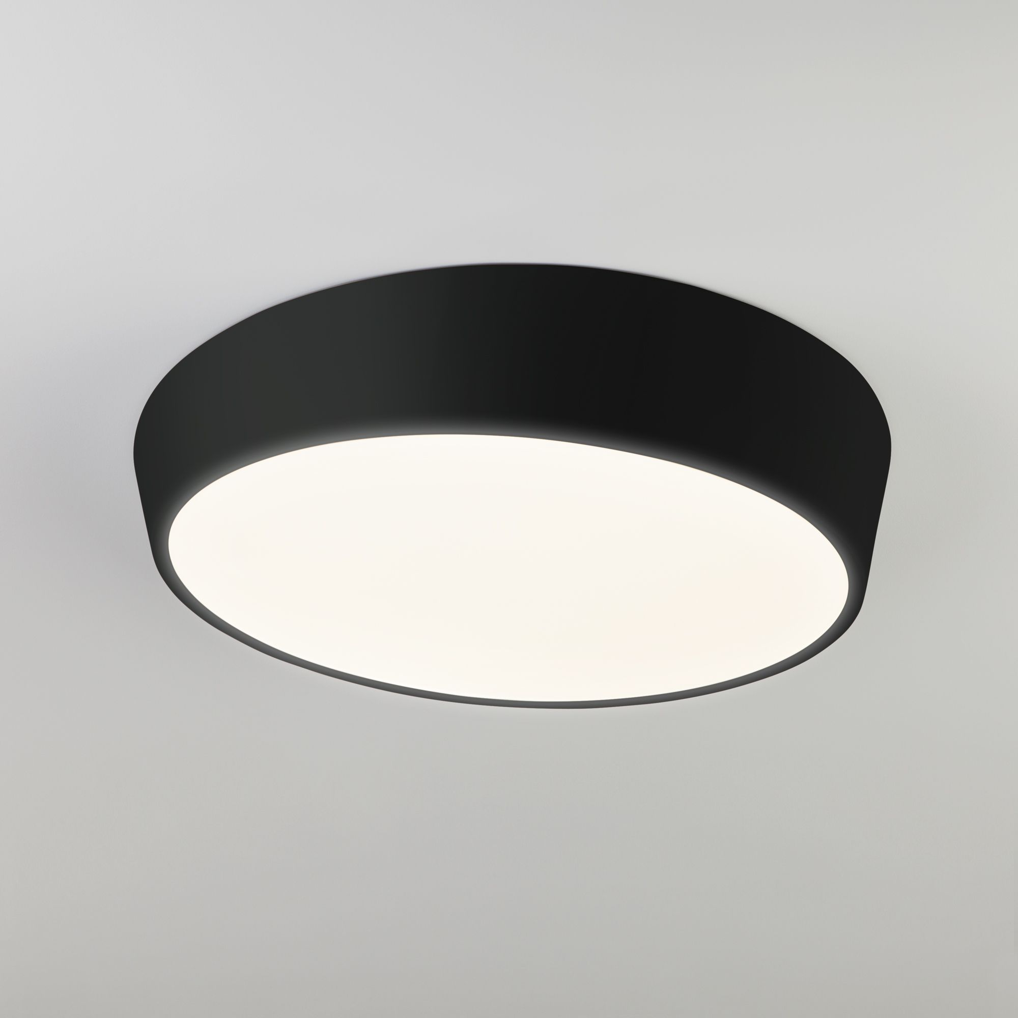 Потолочный светильник с пультом Eurosvet Visual 90113/1 черный. Фото 1