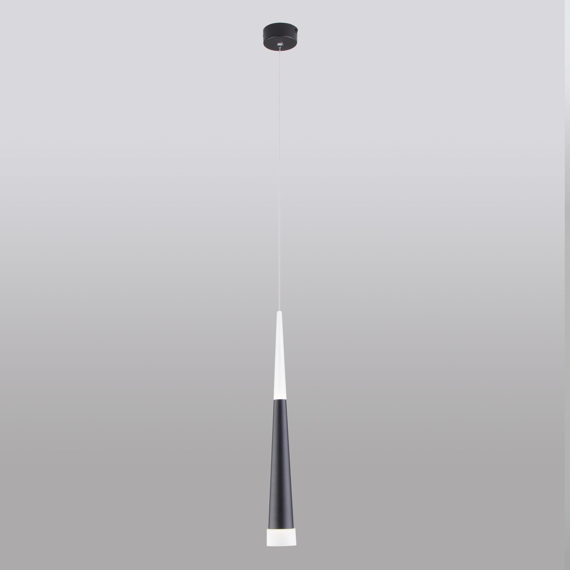Подвесной светодиодный светильник Elektrostandard DLR038 DLR038 7+1W 4200K черный матовый. Фото 3