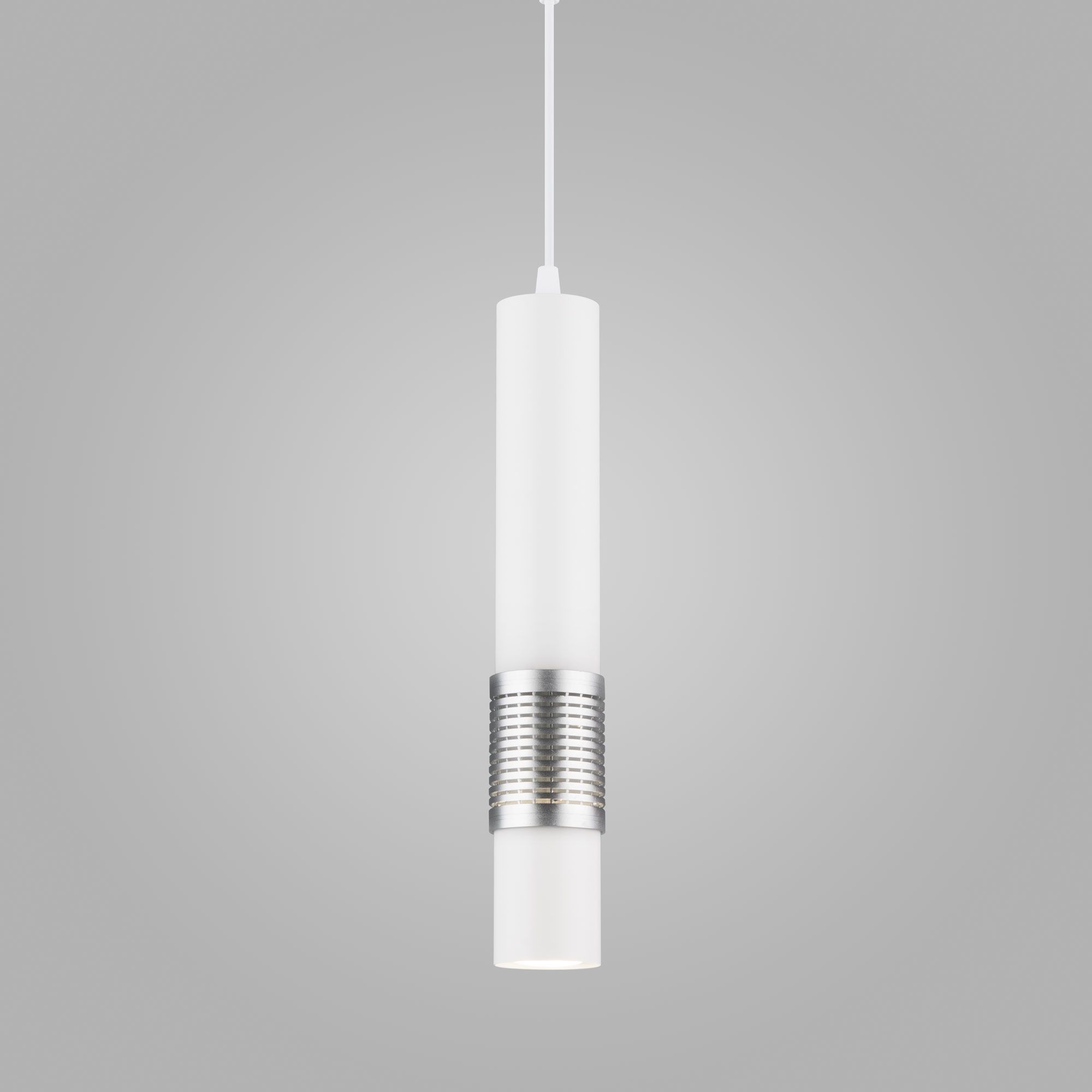 Подвесной светодиодный светильник Elektrostandard DLN001 DLN001 MR16 белый матовый/серебро. Фото 1