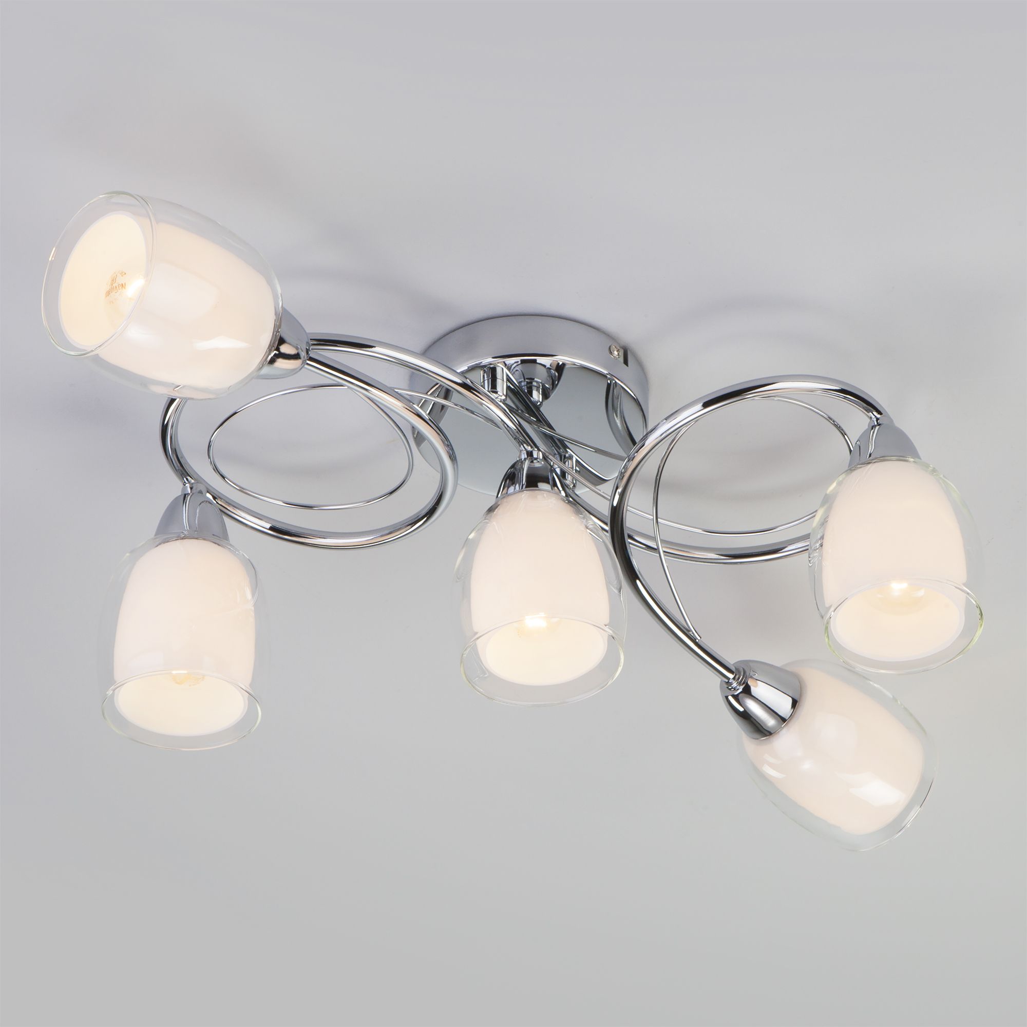 Потолочный светильник с плафонами  Potpourri 30153/5 белый. Фото 1