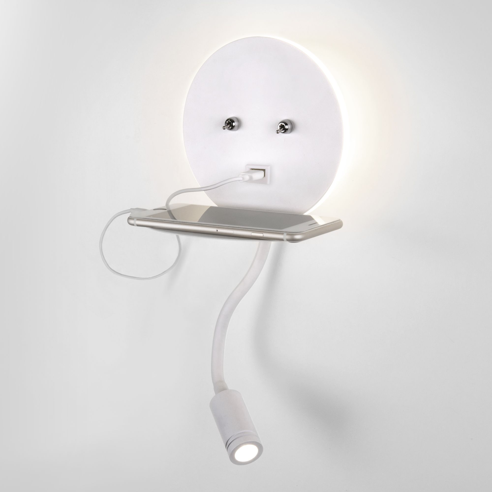 Настенный светодиодный светильник Lungo LED Elektrostandard Lungo MRL LED 1017 белый. Фото 1