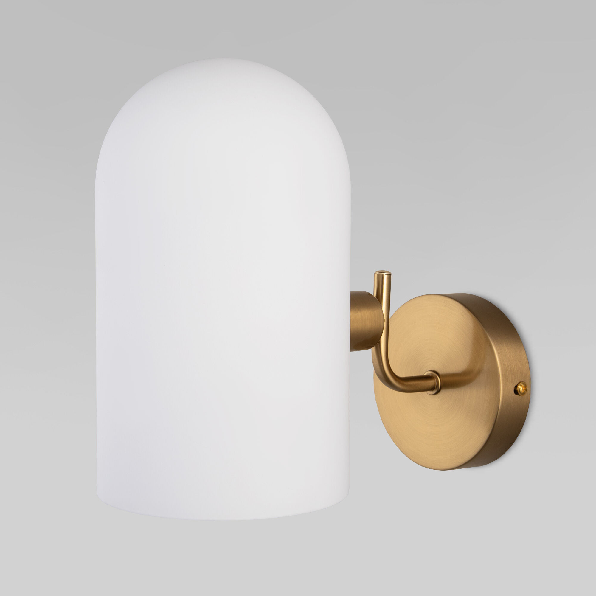 Настенный светильник со стеклянным плафоном Eurosvet Bambola 60157/1 латунь. Фото 3