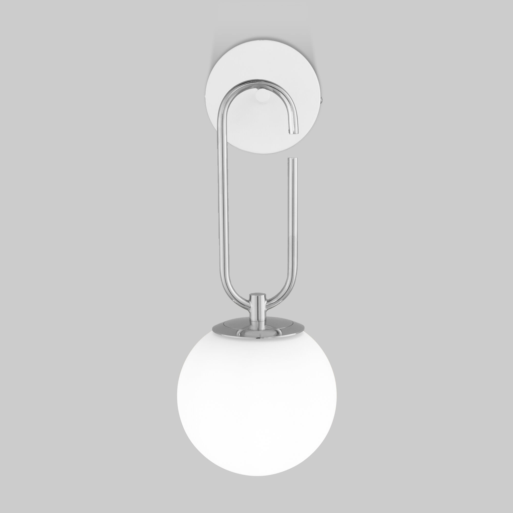Настенный светильник со стеклянным плафоном Eurosvet Riche 70143 белый. Фото 4