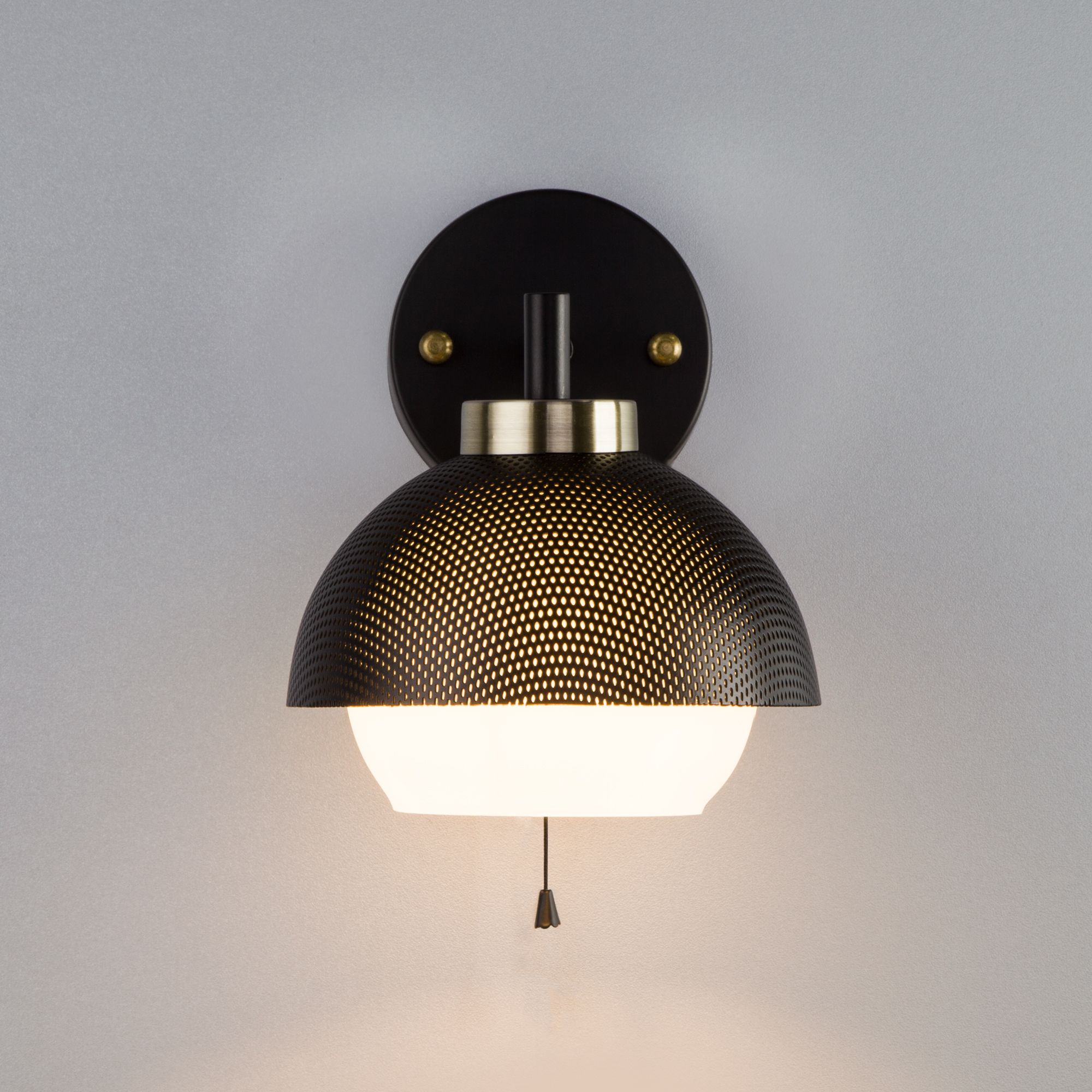 Настенный светильник в стиле лофт Eurosvet Nocciola 70106/1 черный. Фото 3