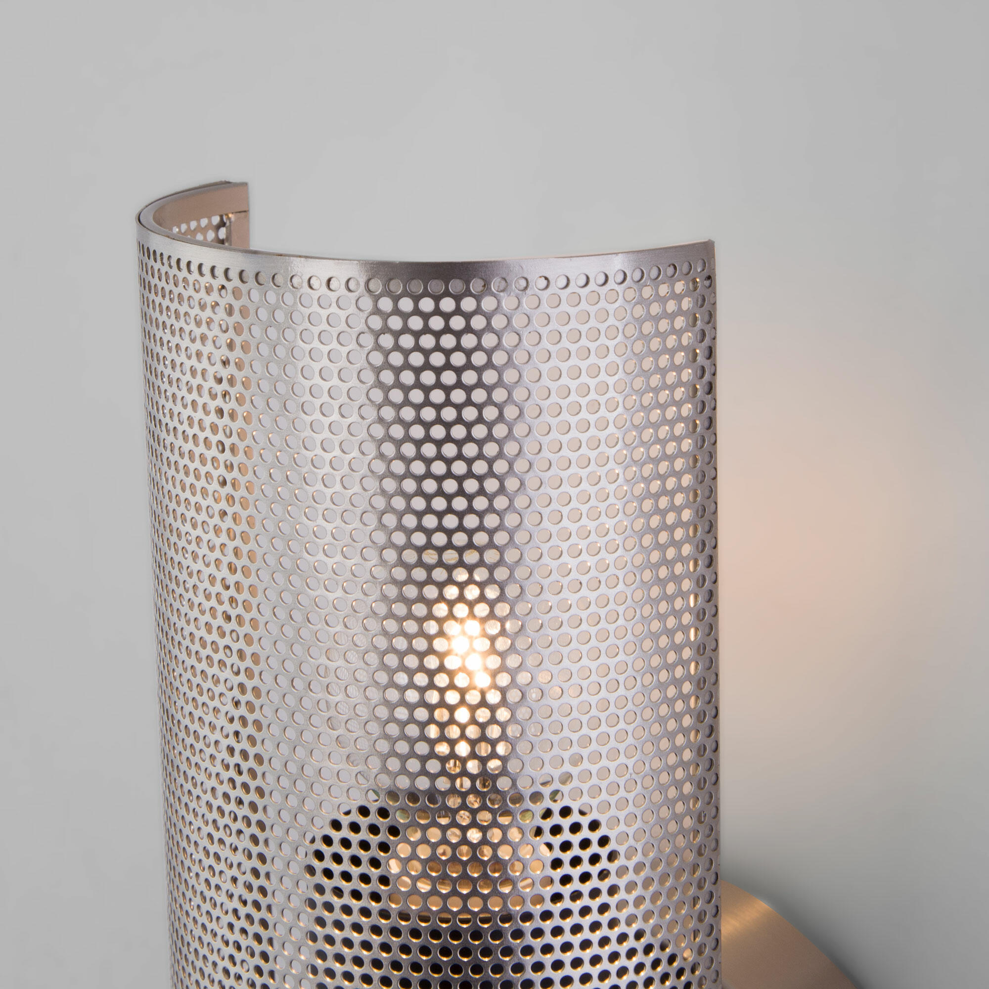 Настенный светильник в стиле лофт Eurosvet Grino 70139/1 никель. Фото 2