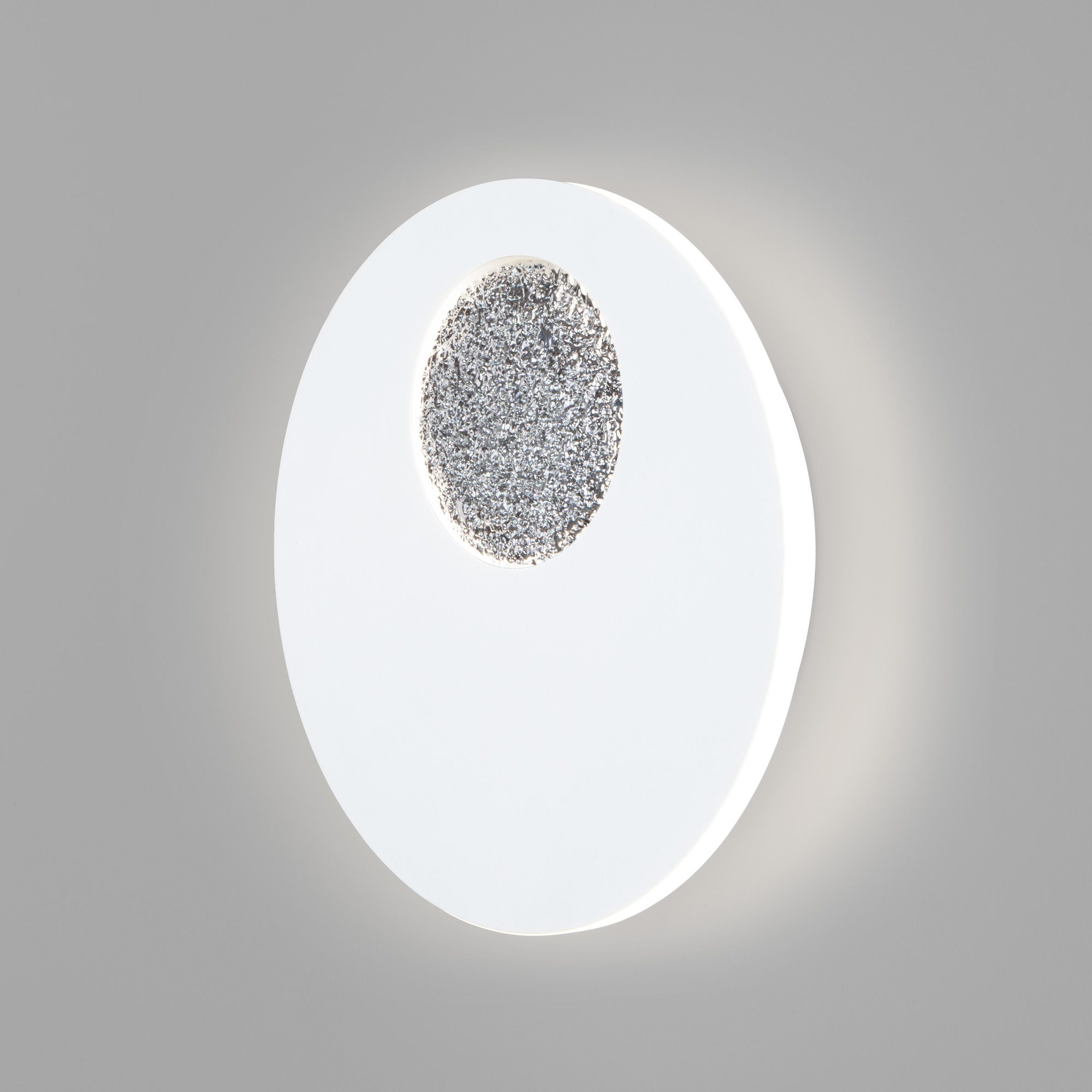 Настенный светильник Eurosvet Areola 40150/1 LED белый / хром. Фото 1