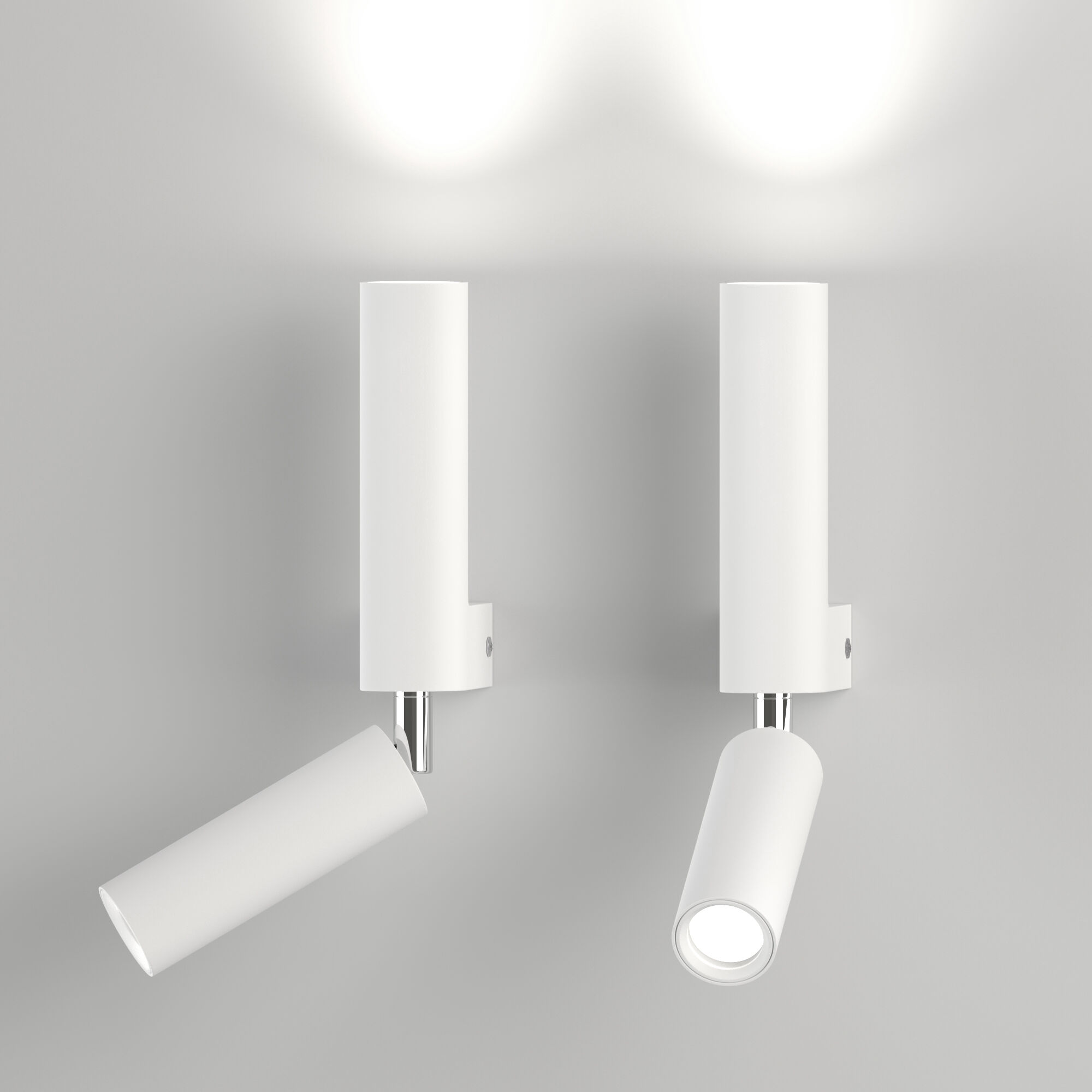 Настенный светодиодный светильник в стиле лофт Eurosvet Pitch 40020/1 LED белый. Фото 5