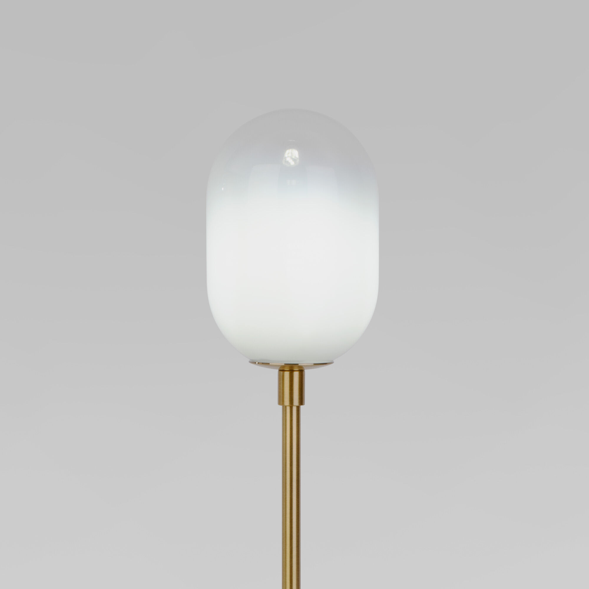 Настольный светильник со стеклянным плафоном Eurosvet Loona 01161/1 латунь. Фото 2
