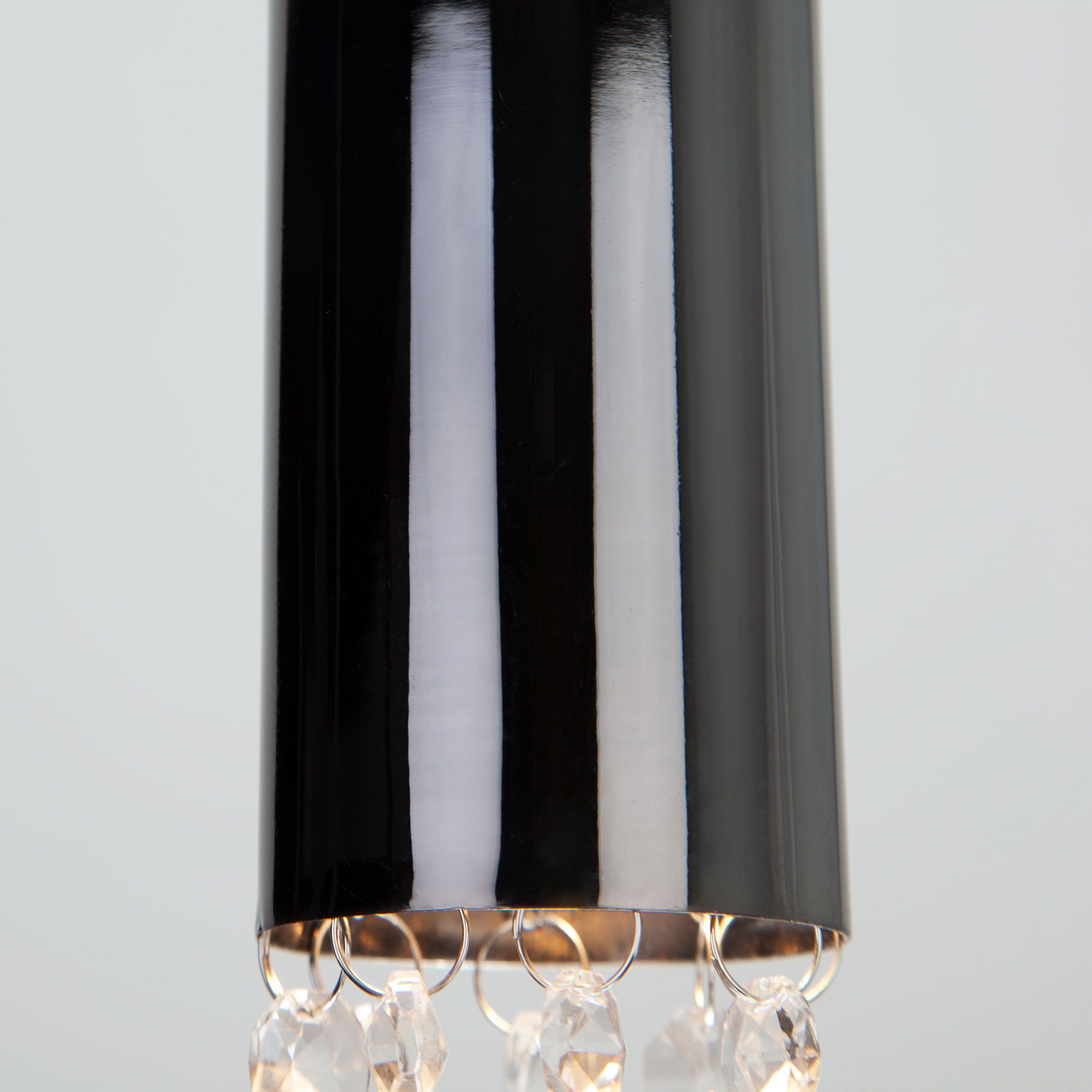 Подвесной светильник с хрусталем  Brilliants 50067/1 черный. Фото 3