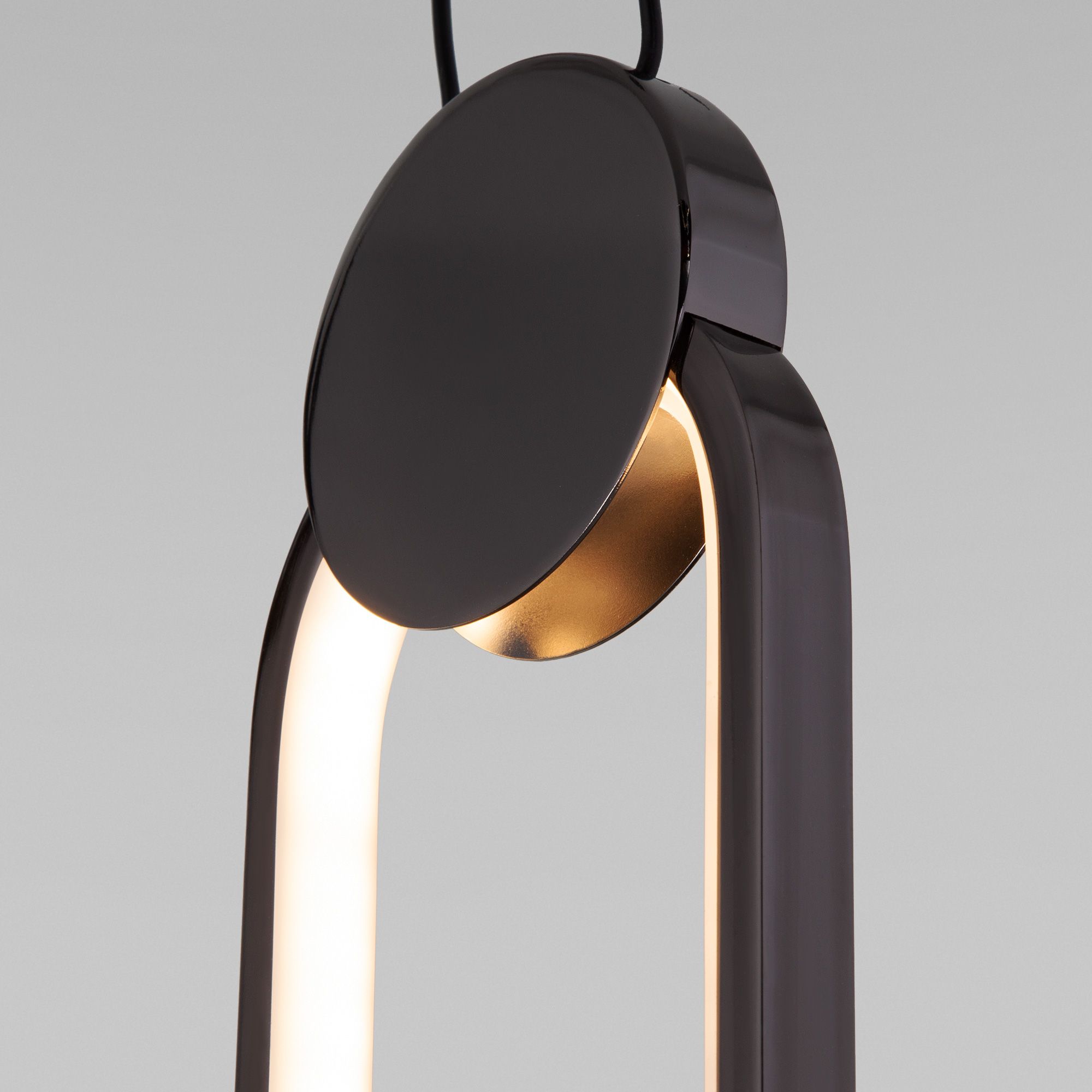 Подвесной светодиодный светильник Eurosvet Style 50218/1 LED черный жемчуг. Фото 5