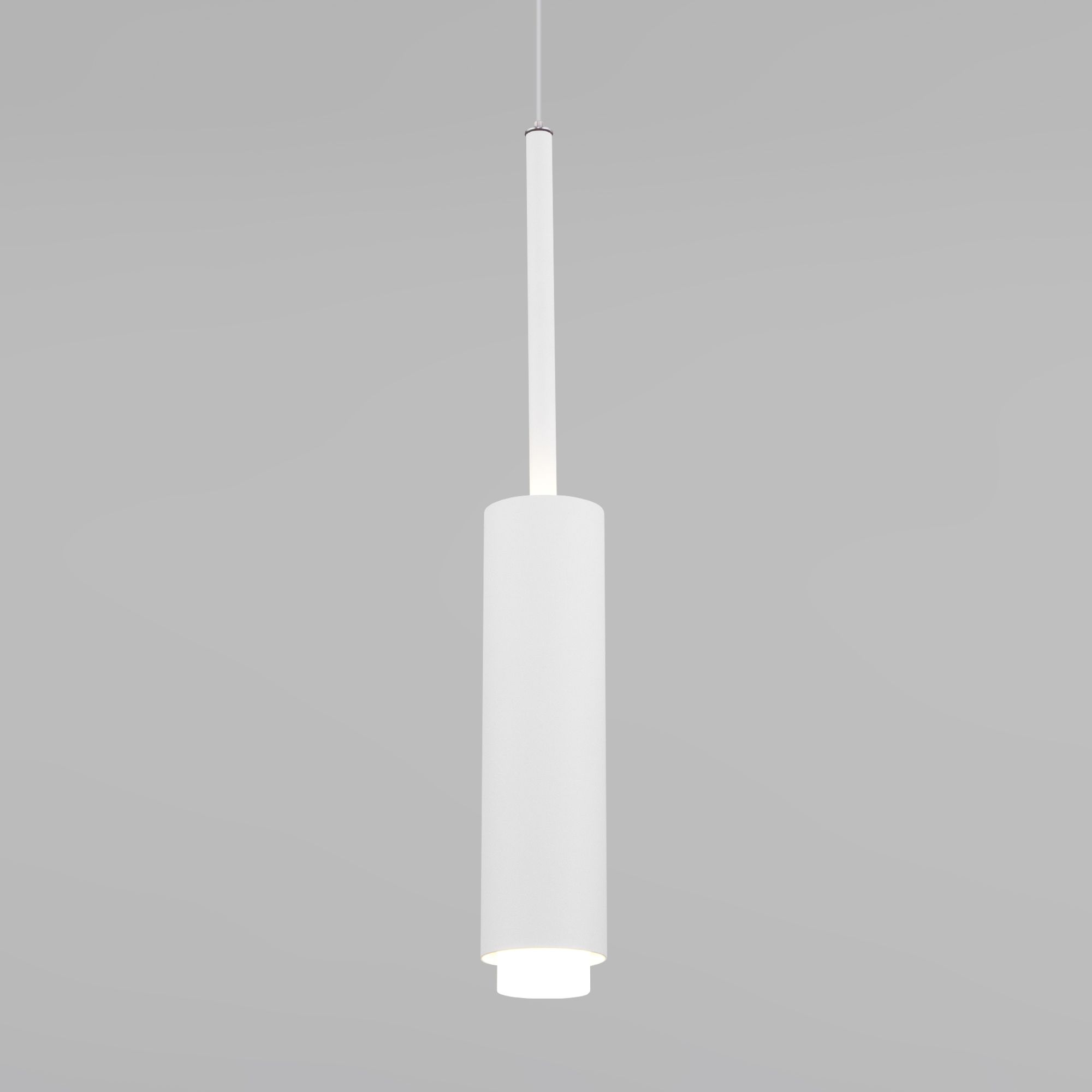 Подвесной светодиодный светильник в стиле лофт Eurosvet Dante 50203/1 LED белый. Фото 1