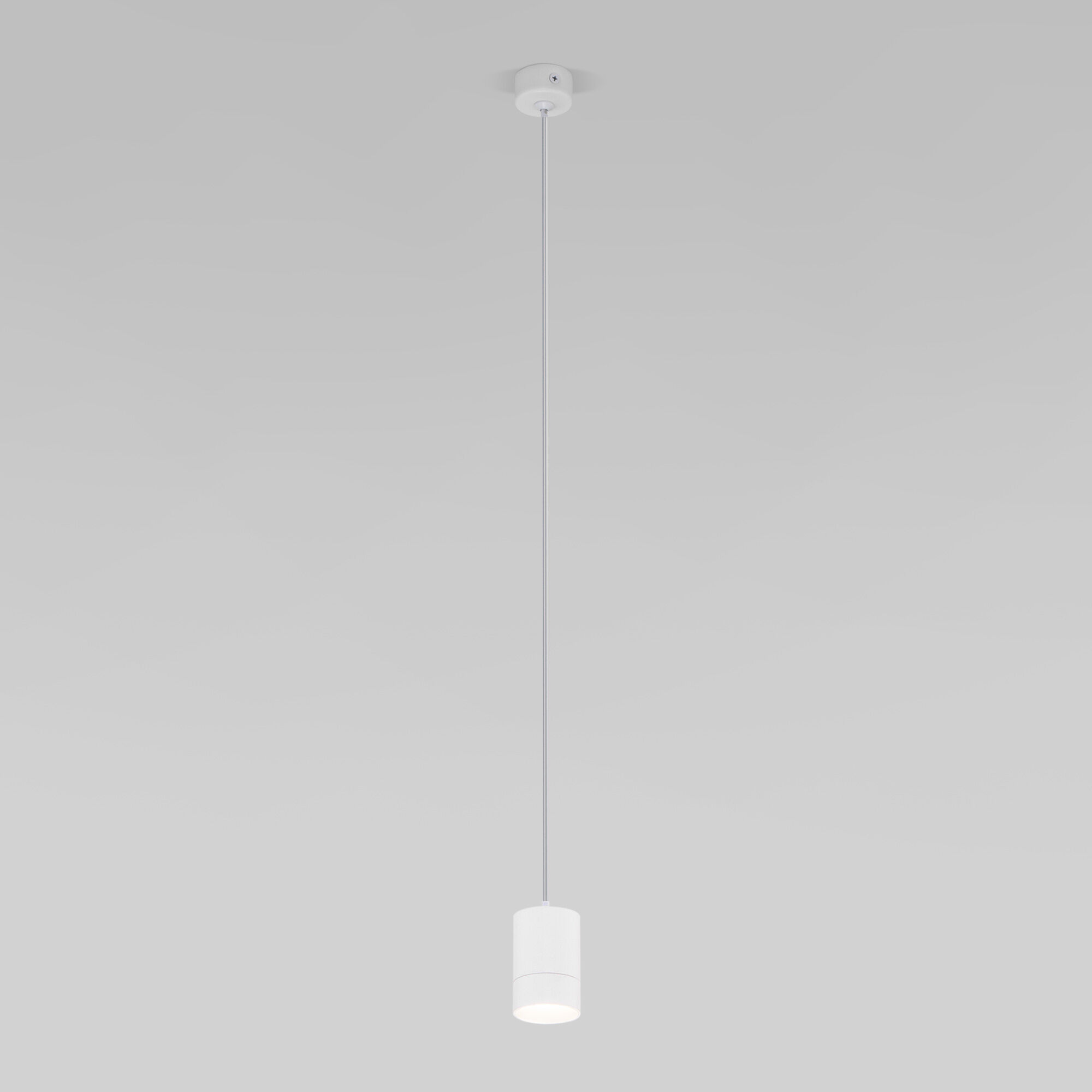 Подвесной светодиодный светильник в стиле лофт Eurosvet Piccolo 50248/1 LED/ белый. Фото 1