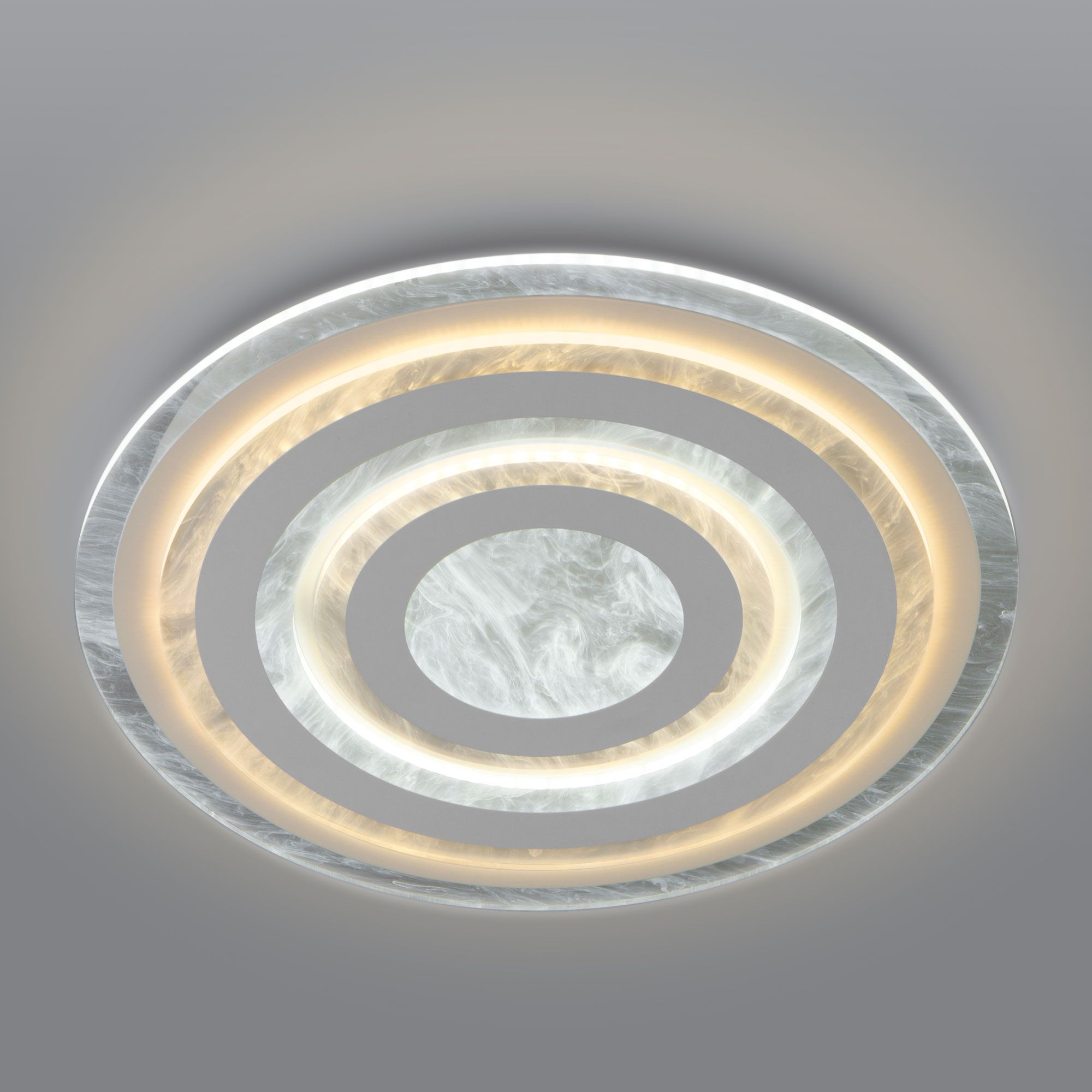 Потолочный светильник с пультом Eurosvet Freeze 90209/1 белый. Фото 1