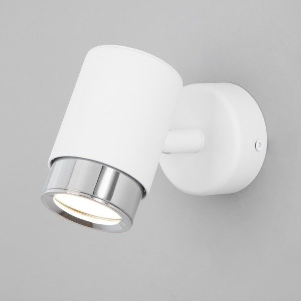 Настенный светильник в стиле лофт 20124/1 белый/ хром