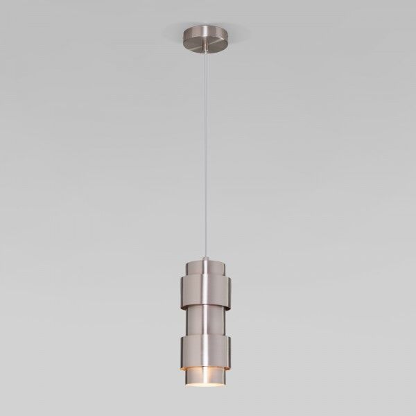 Подвесной светильник в стиле лофт 50235/1 никель