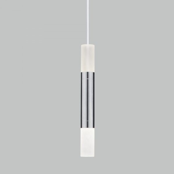 Подвесной светодиодный светильник в стиле лофт 50210/1 LED хром