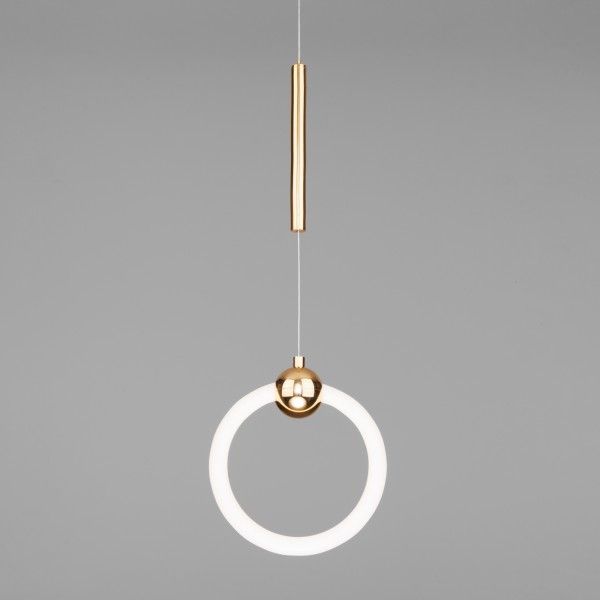 Подвесной светодиодный светильник в стиле минимализм 90165/1 золото