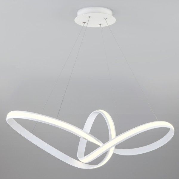 Подвесной светодиодный светильник в стиле минимализм 90174/1 белый