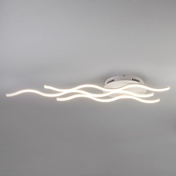 Потолочный светодиодный светильник в стиле минимализм 90090/3 белый