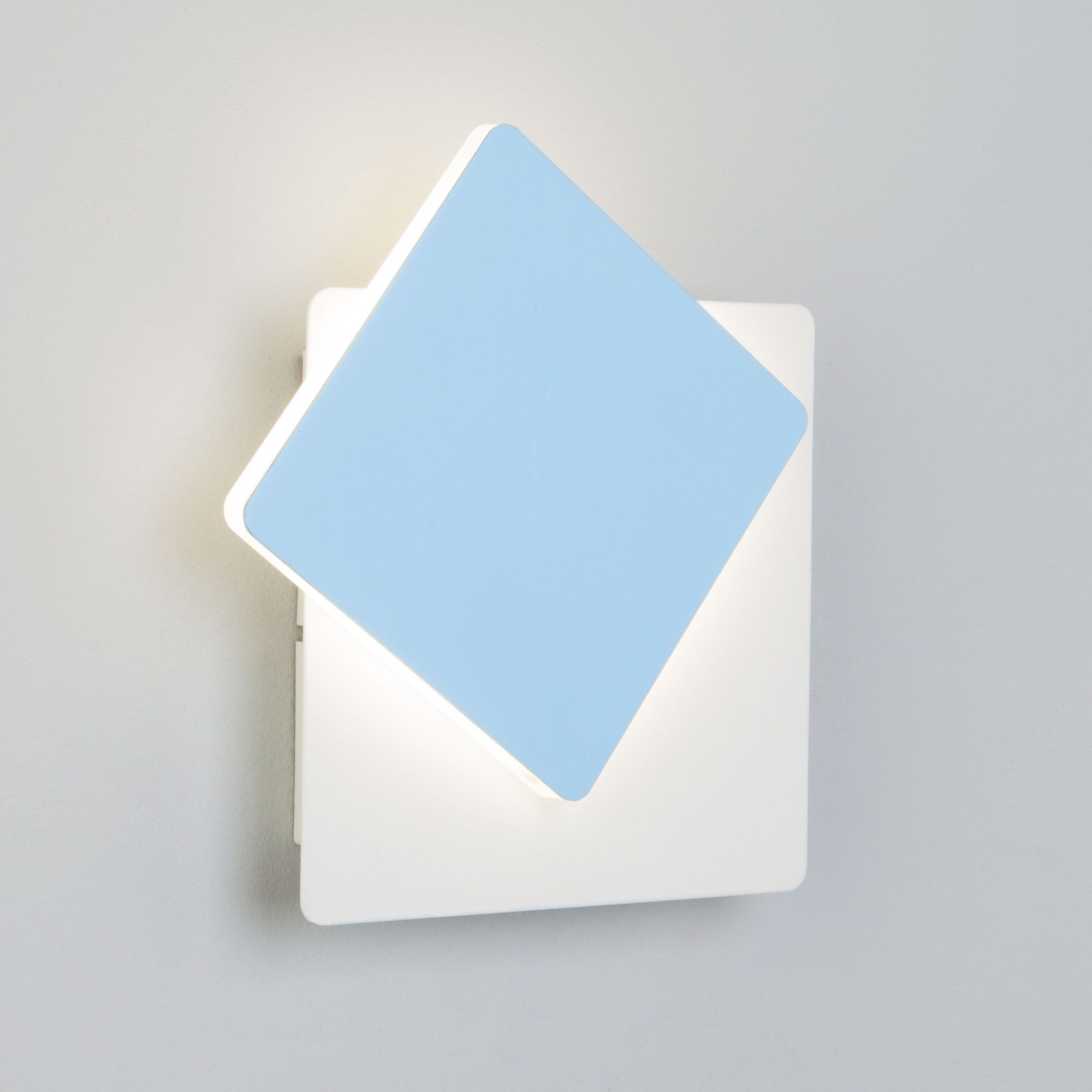 Светодиодный настенный светильник Eurosvet Screw 40136/1 белый/голубой. Фото 3