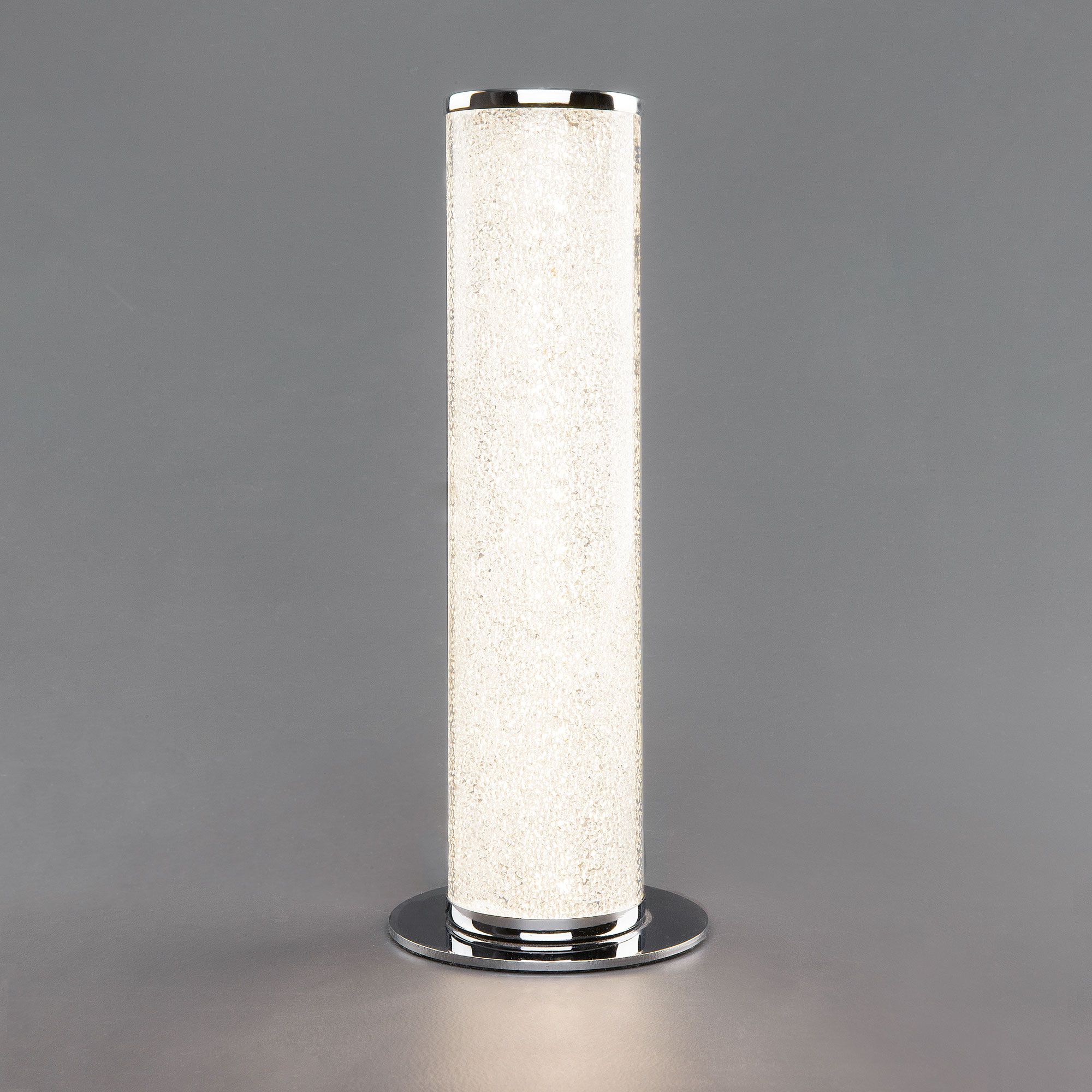 Светодиодный настольный светильник с хрустальной крошкой Eurosvet Brilliance 80409/1 хром. Фото 1