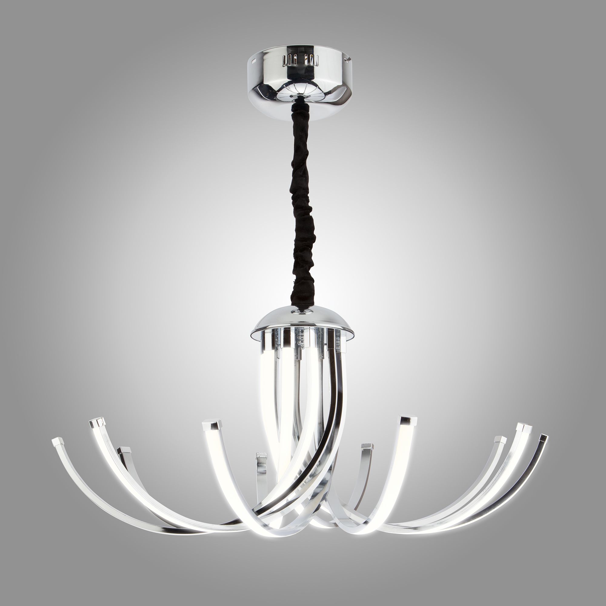 Светодиодный подвесной светильник Eurosvet Irving 90047/10 хром. Фото 1