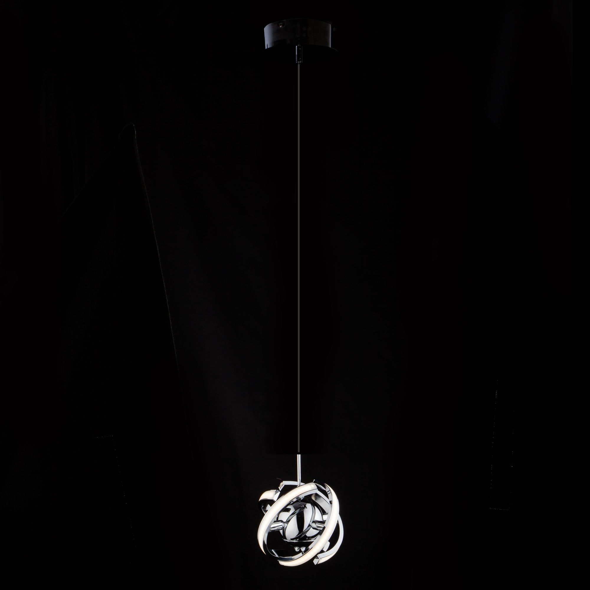 Светодиодный подвесной светильник Eurosvet Solo 90057/1 хром. Фото 4