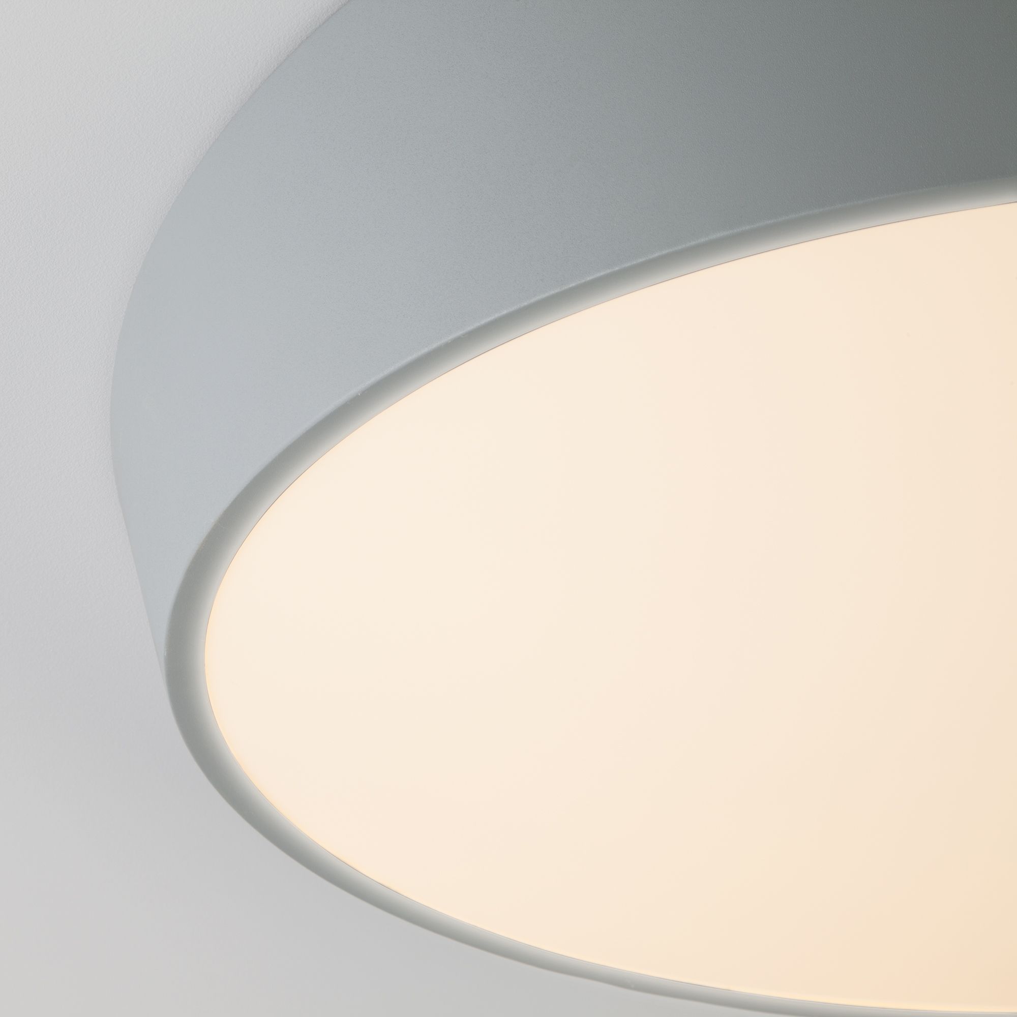 Потолочный круглый светильник с пультом Eurosvet Visual 90113/1 серый. Фото 3