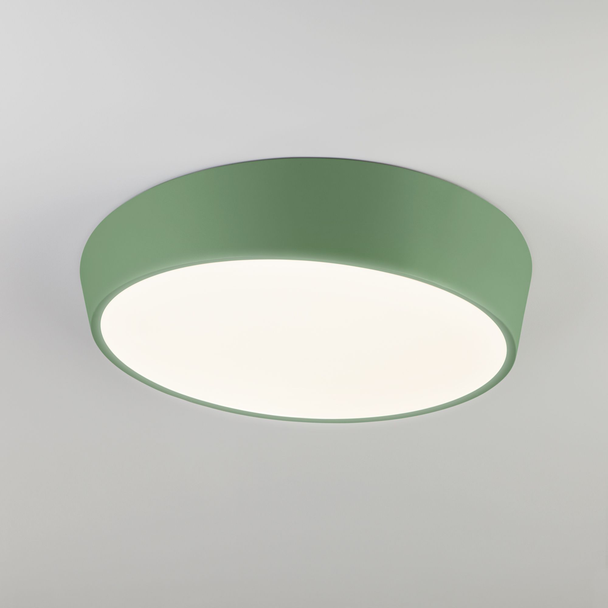 Светодиодный круглый светильник с пультом Eurosvet Visual 90113/1 зеленый. Фото 1
