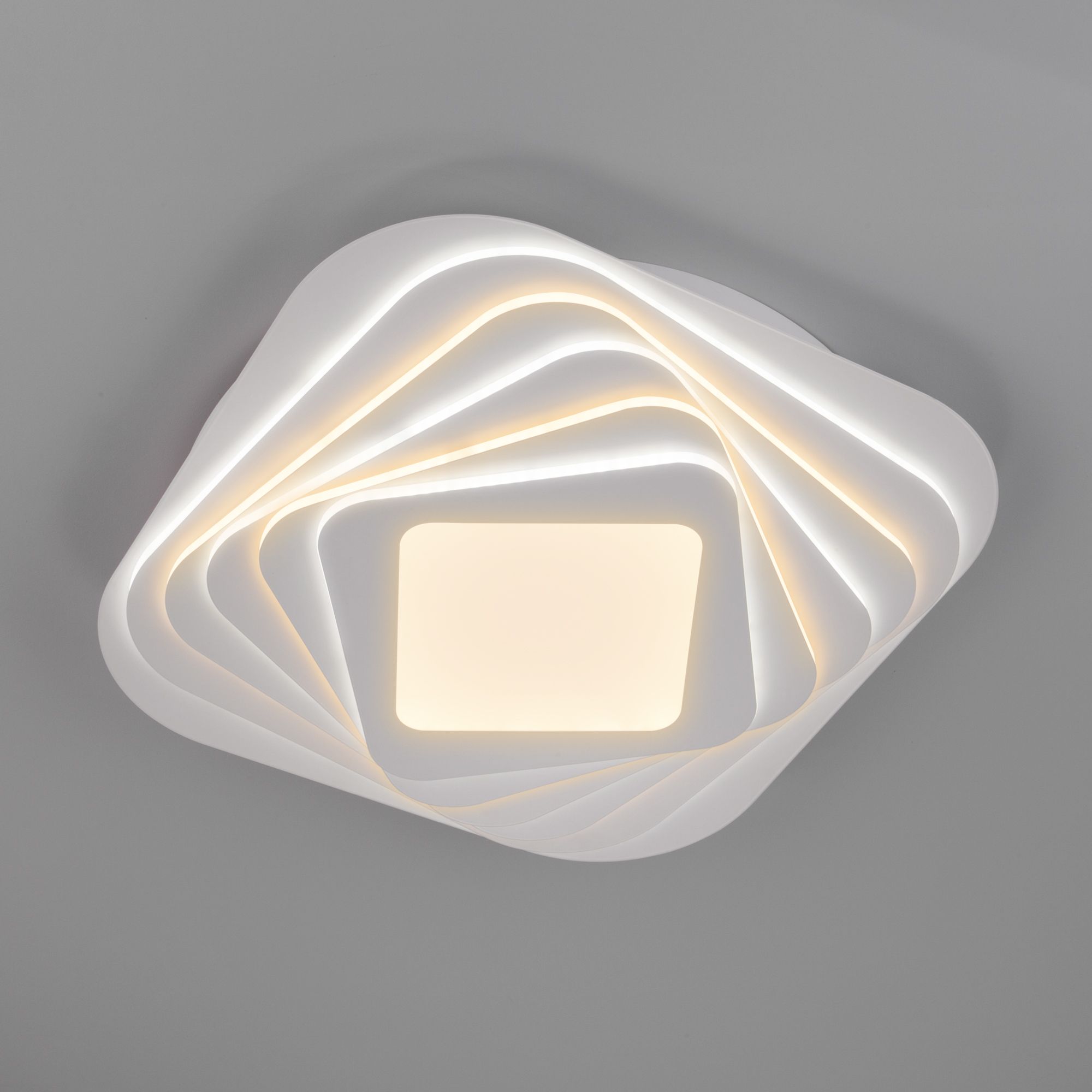 Потолочный светильник с пультом Eurosvet Salient 90154/6 белый. Фото 2