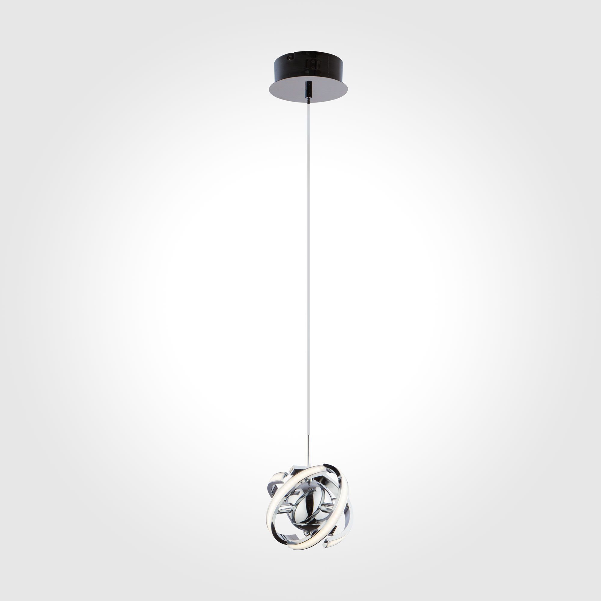 Светодиодный подвесной светильник Eurosvet Solo 90057/1 хром. Фото 1