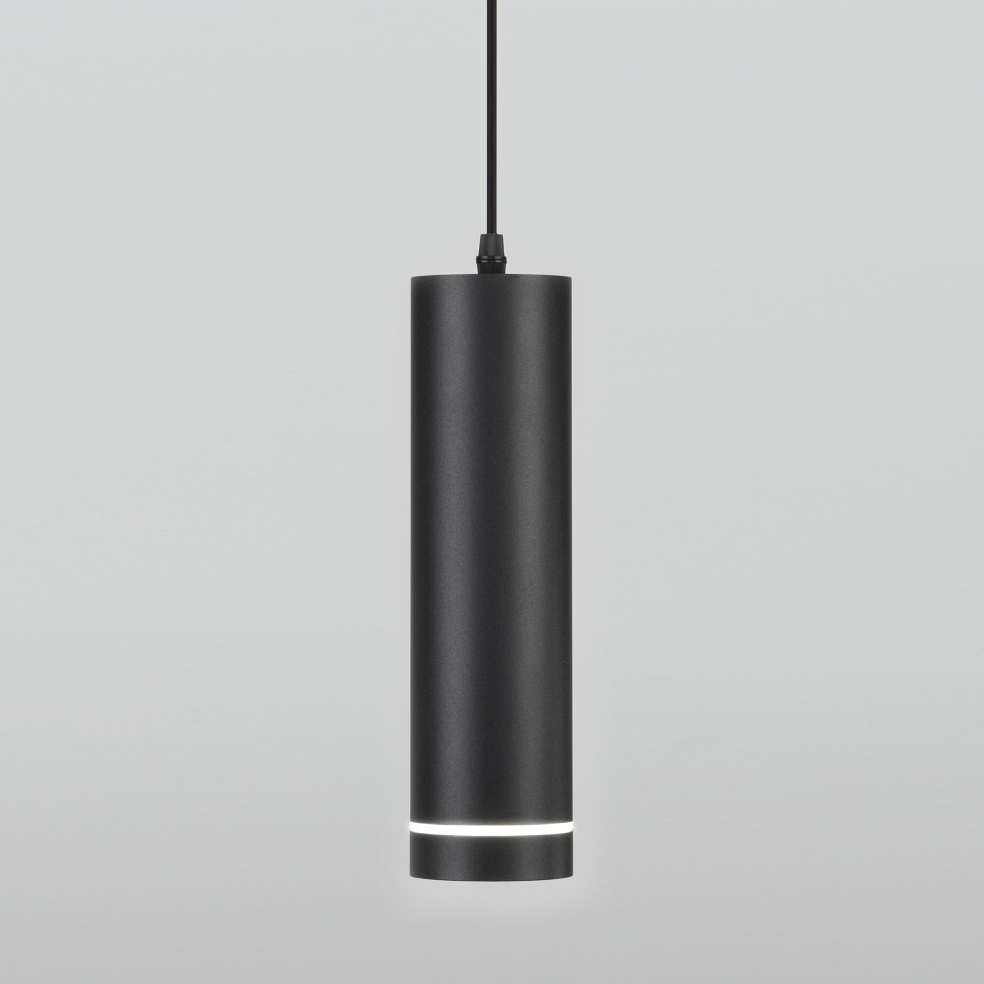 Трековый подвесной светильник Eurosvet Topper 50163/1 LED черный. Фото 1