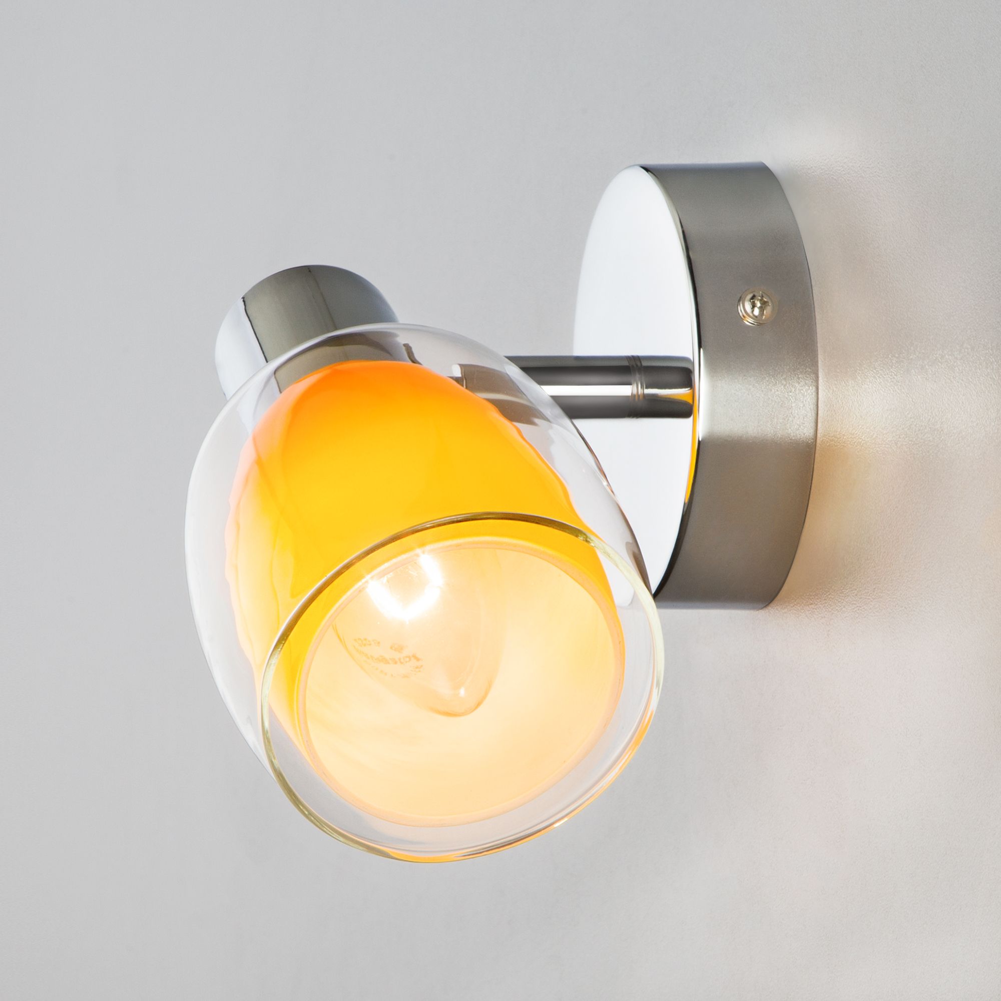 Настенный светильник с поворотным плафоном Eurosvet Potpourri 20119/1 желтый. Фото 2