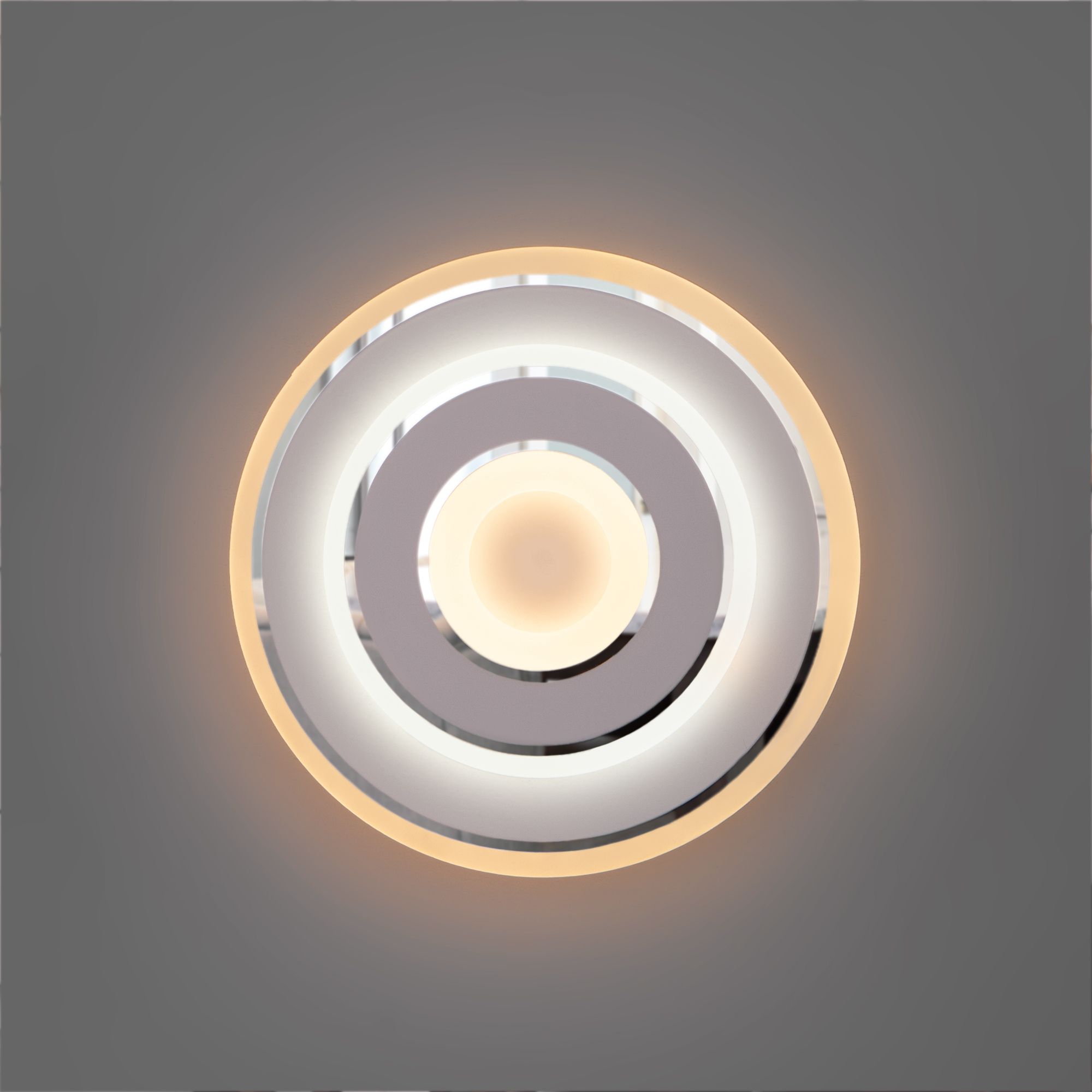 Настенный светильник Eurosvet Contorni 90185/1 белый / хром. Фото 1