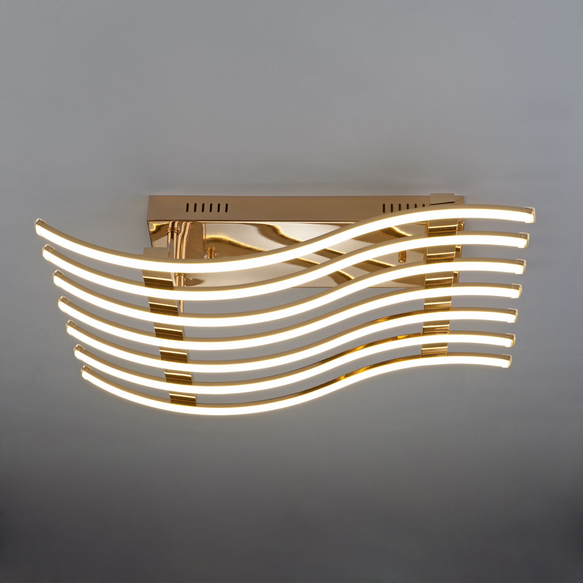 Светодиодный потолочный светильник Eurosvet Avery 90091/7 золото. Фото 2