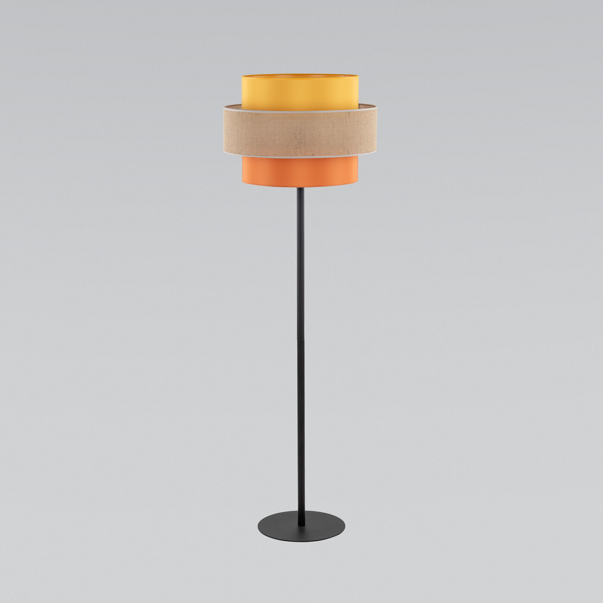 Напольный светильник с тканевым абажуром TK Lighting Trio 16451 Trio. Фото 1