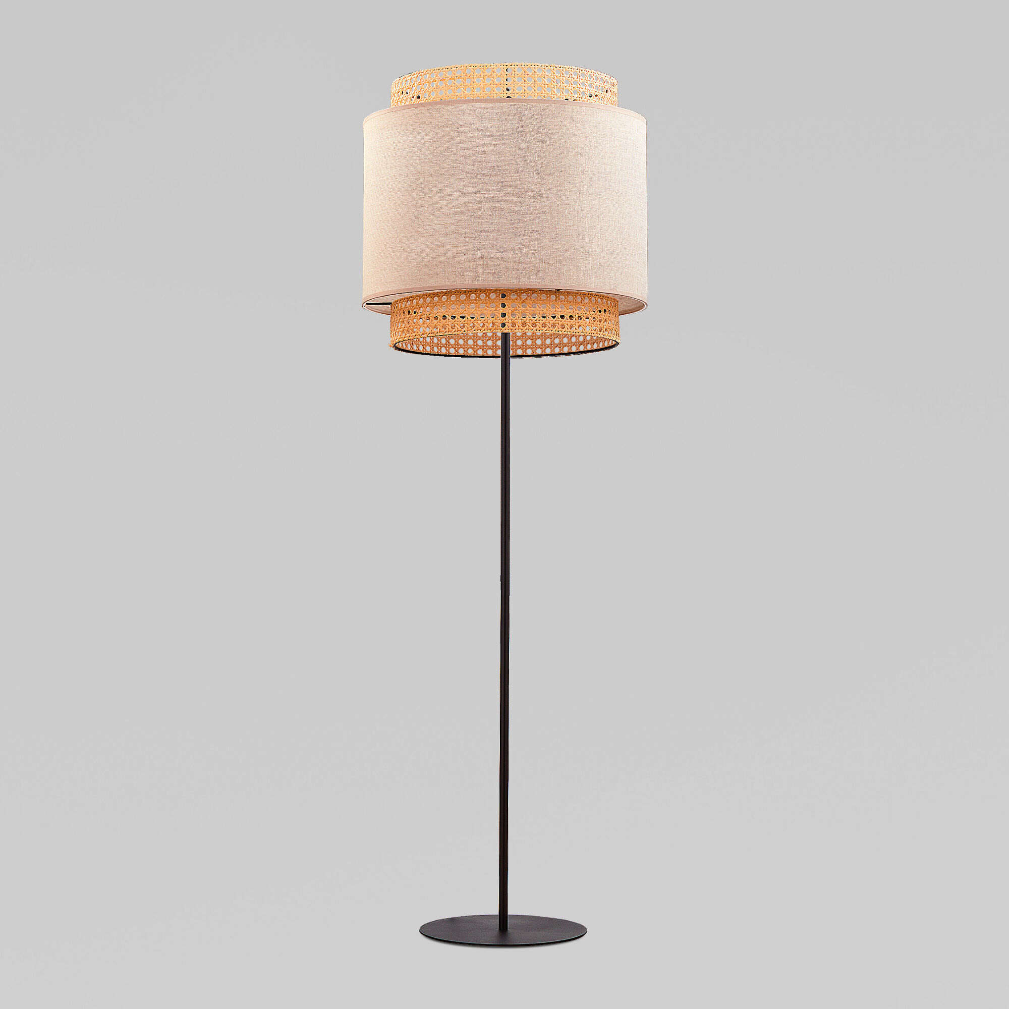 Напольный светильник с тканевым абажуром TK Lighting Boho 5578 Boho Nature. Фото 1