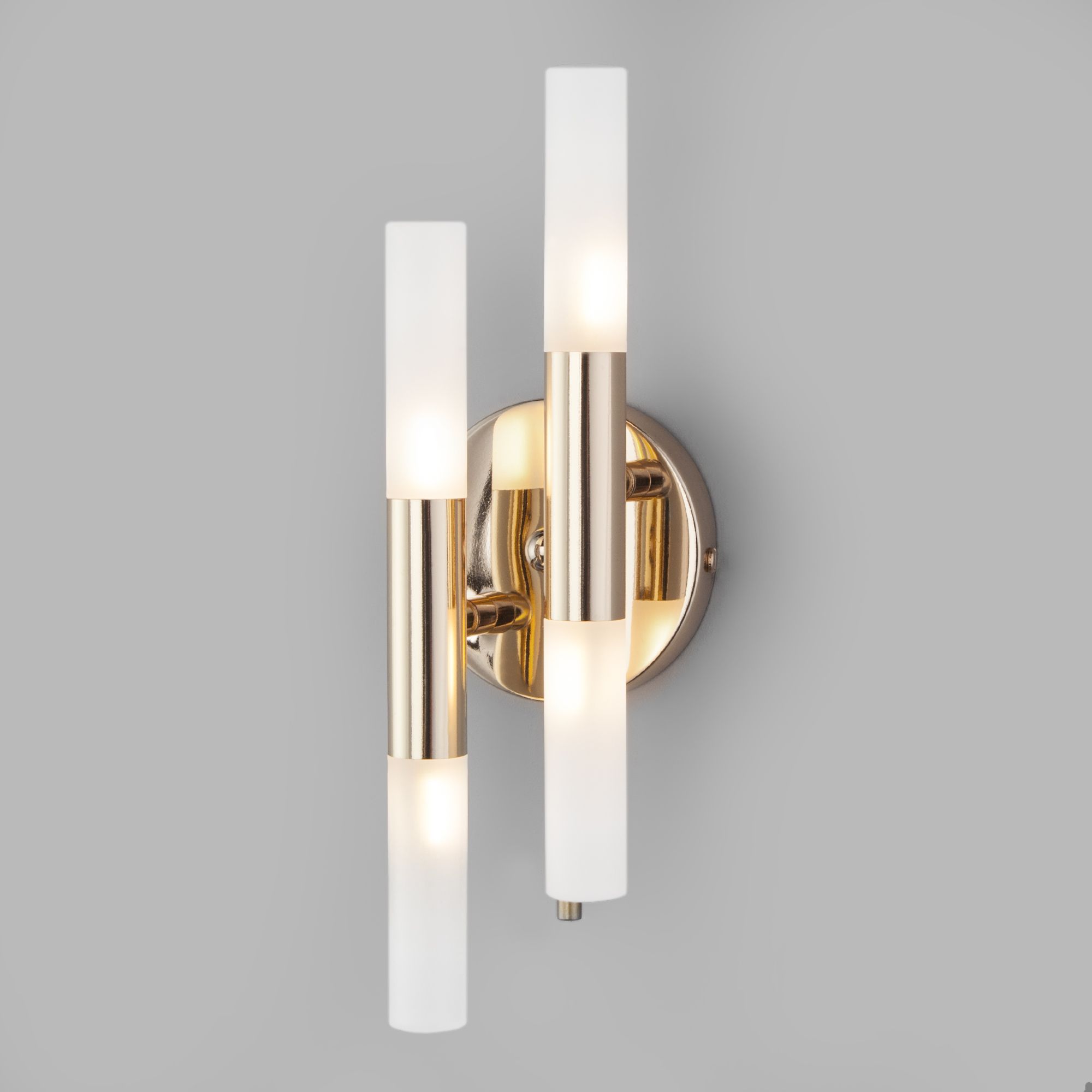 Настенный светильник с акриловыми плафонами Bogate's Bastone 351/4 золото / белый. Фото 1