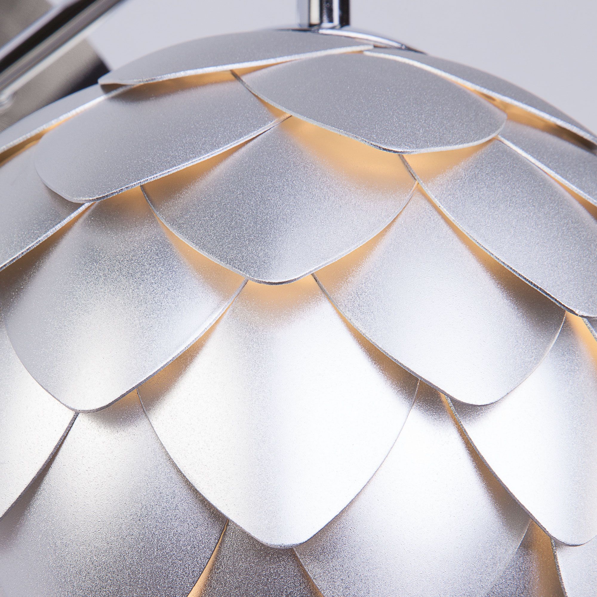 Настенный светильник с металлическим плафоном Bogate's Cedro 304 серебро / хром. Фото 3