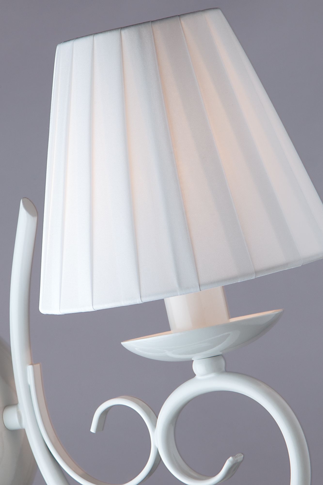 Настенный светильник с тканевым абажуром Bogate's Severina 280/1 белый. Фото 3