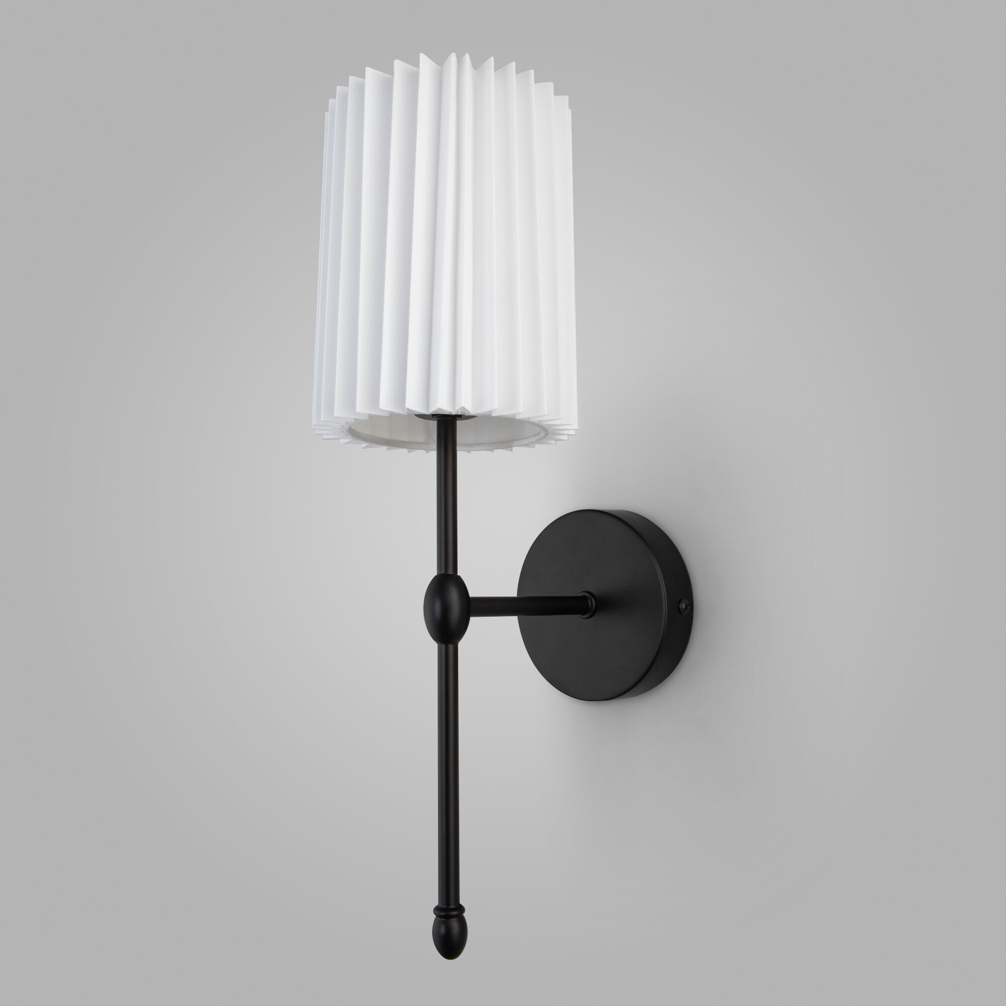 Настенный светильник с тканевым абажуром Eurosvet Notturno 60162/1 черный. Фото 3