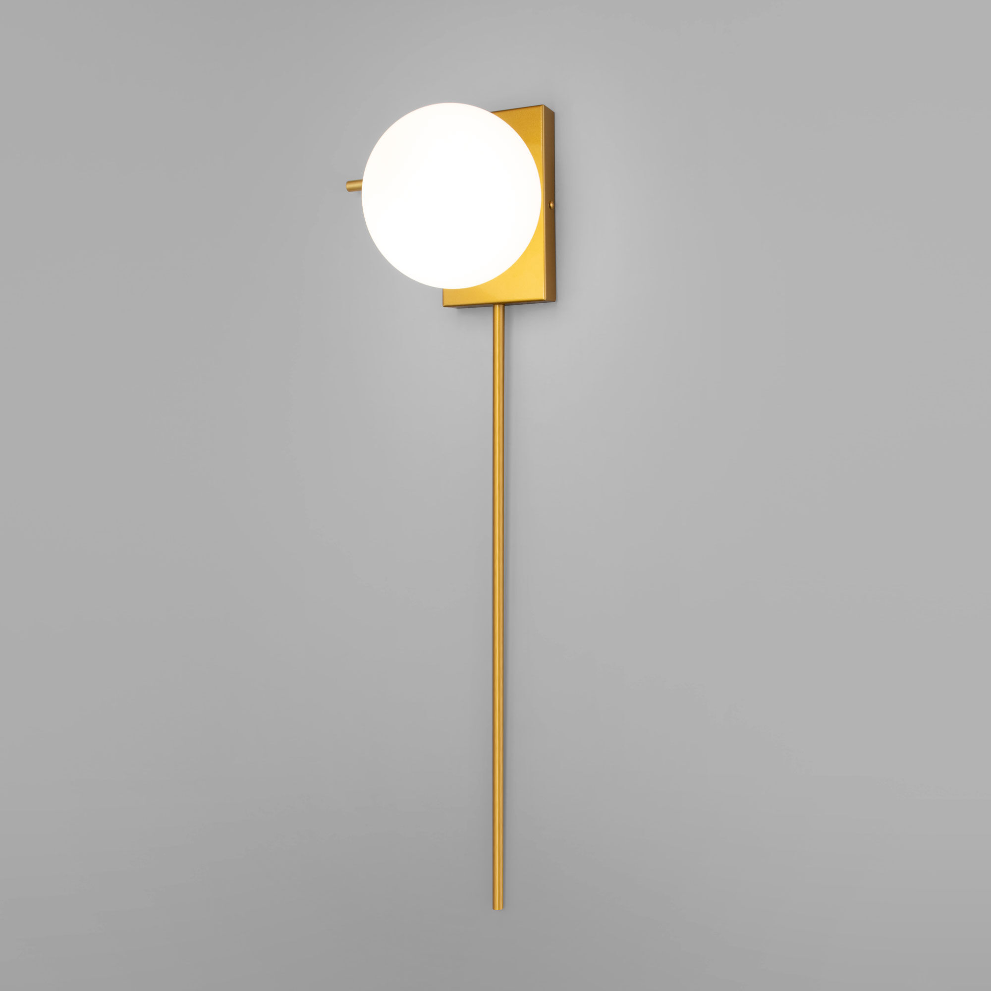 Настенный светильник со стеклянным плафоном Eurosvet Fredo 40033/1 золото. Фото 2