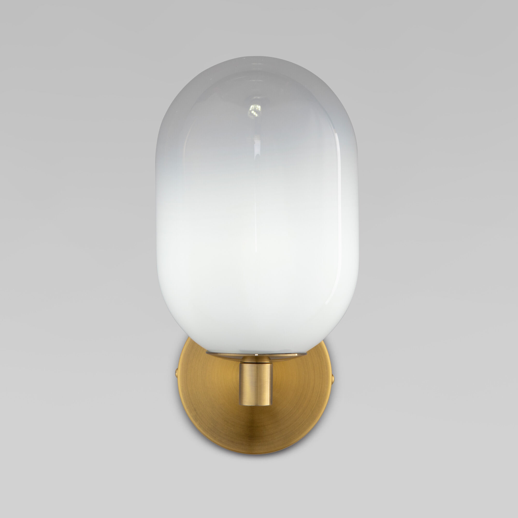 Настенный светильник со стеклянным плафоном Eurosvet Loona 60161 латунь. Фото 3