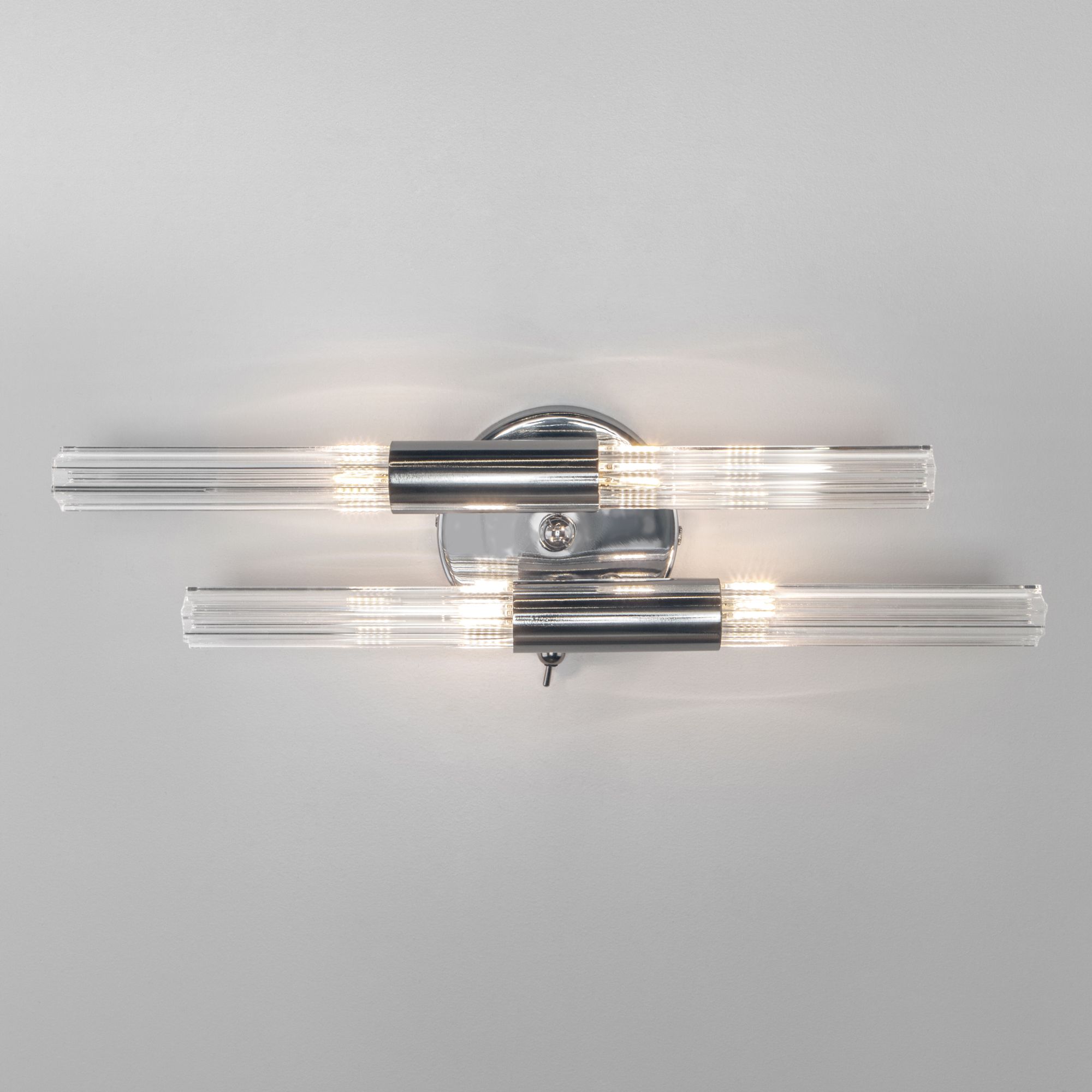 Настенный светильник со стеклянными плафонами Bogate's Sole 558/4 хром. Фото 3