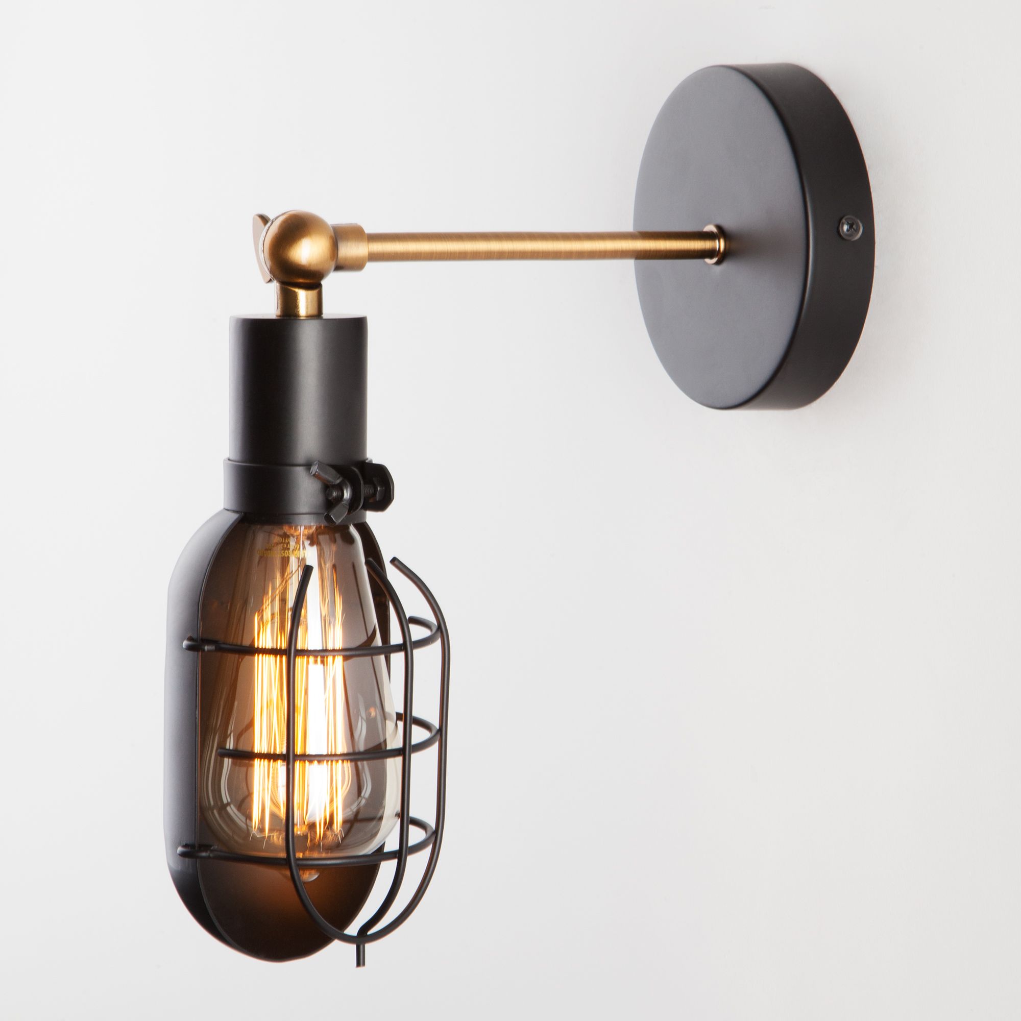 Настенный светильник в стиле лофт Eurosvet Bittle 50057/1 черный. Фото 2