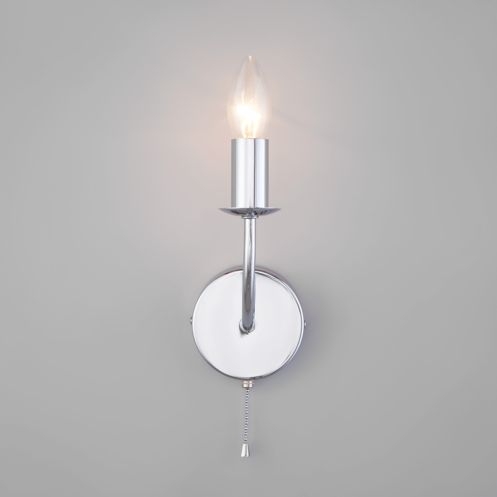 Настенный светильник в стиле лофт Eurosvet Santi 60139/1 хром. Фото 2